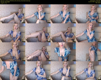 mallinia — 12 minute Chaturbate female cam show recording, 720p, May 7, 2020
