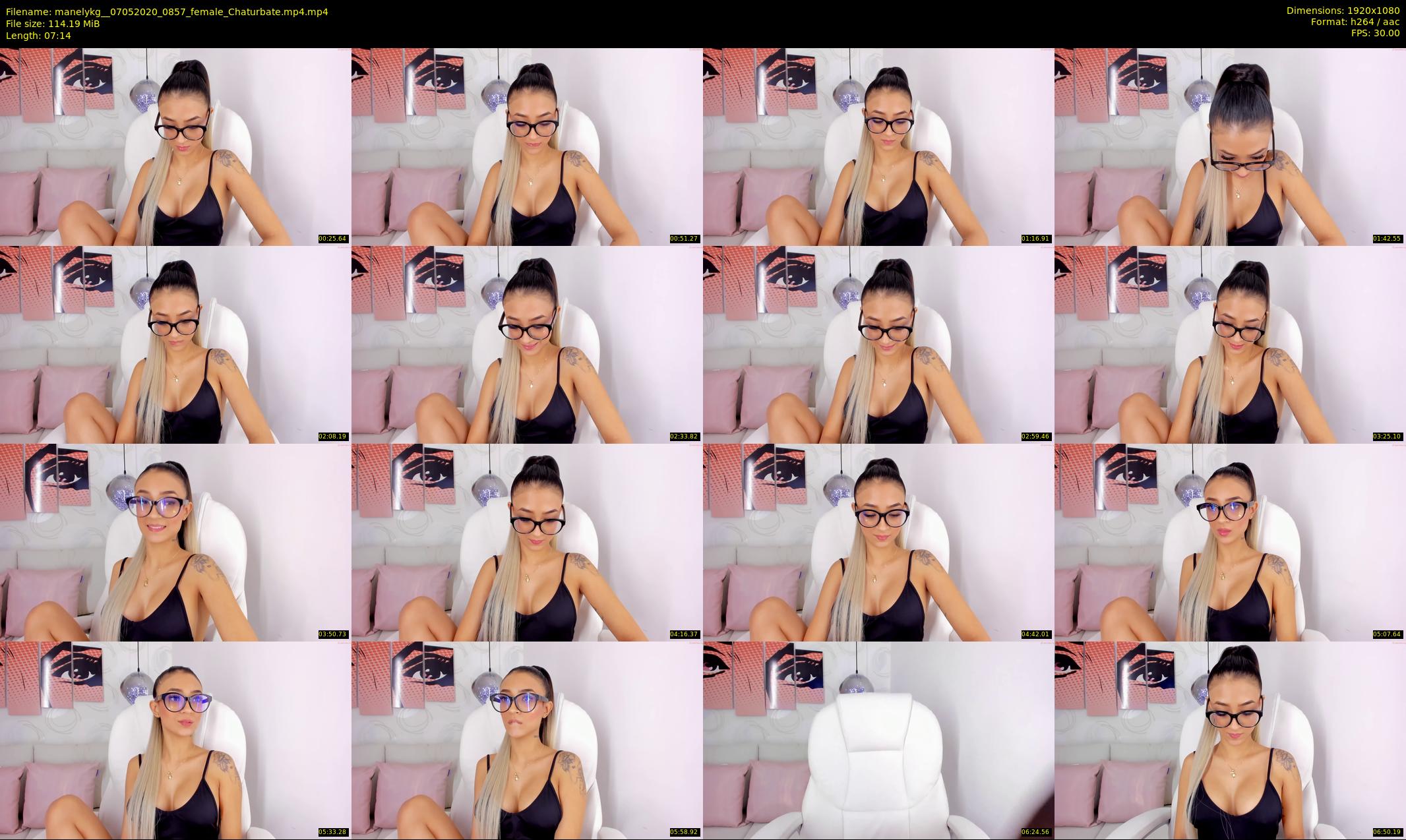 manelykg_ — 8 minute Chaturbate female cam show recording, 1080p, May 7, 2020