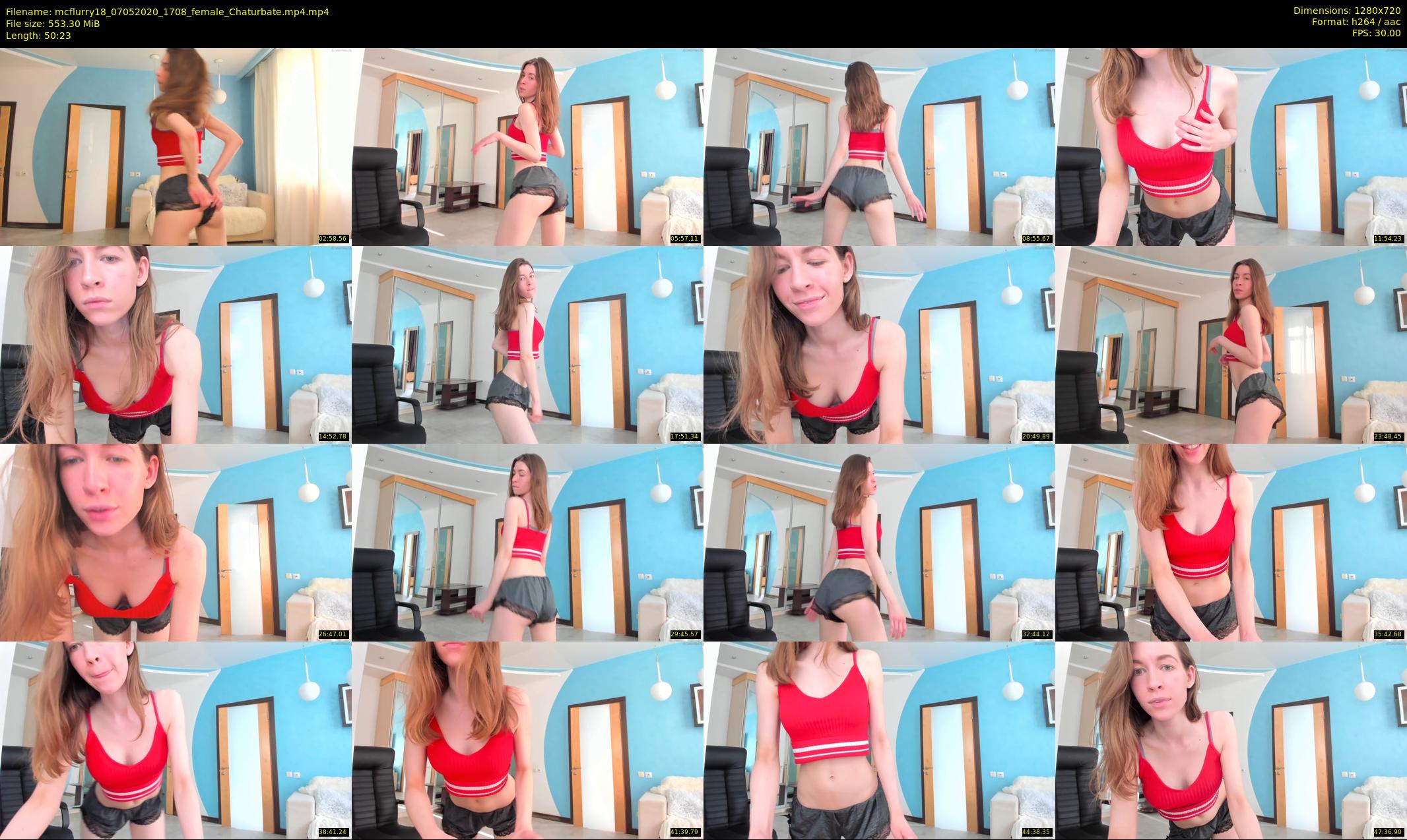 mcflurry18 — 51 minute Chaturbate female cam show recording, 720p, May 7, 2020