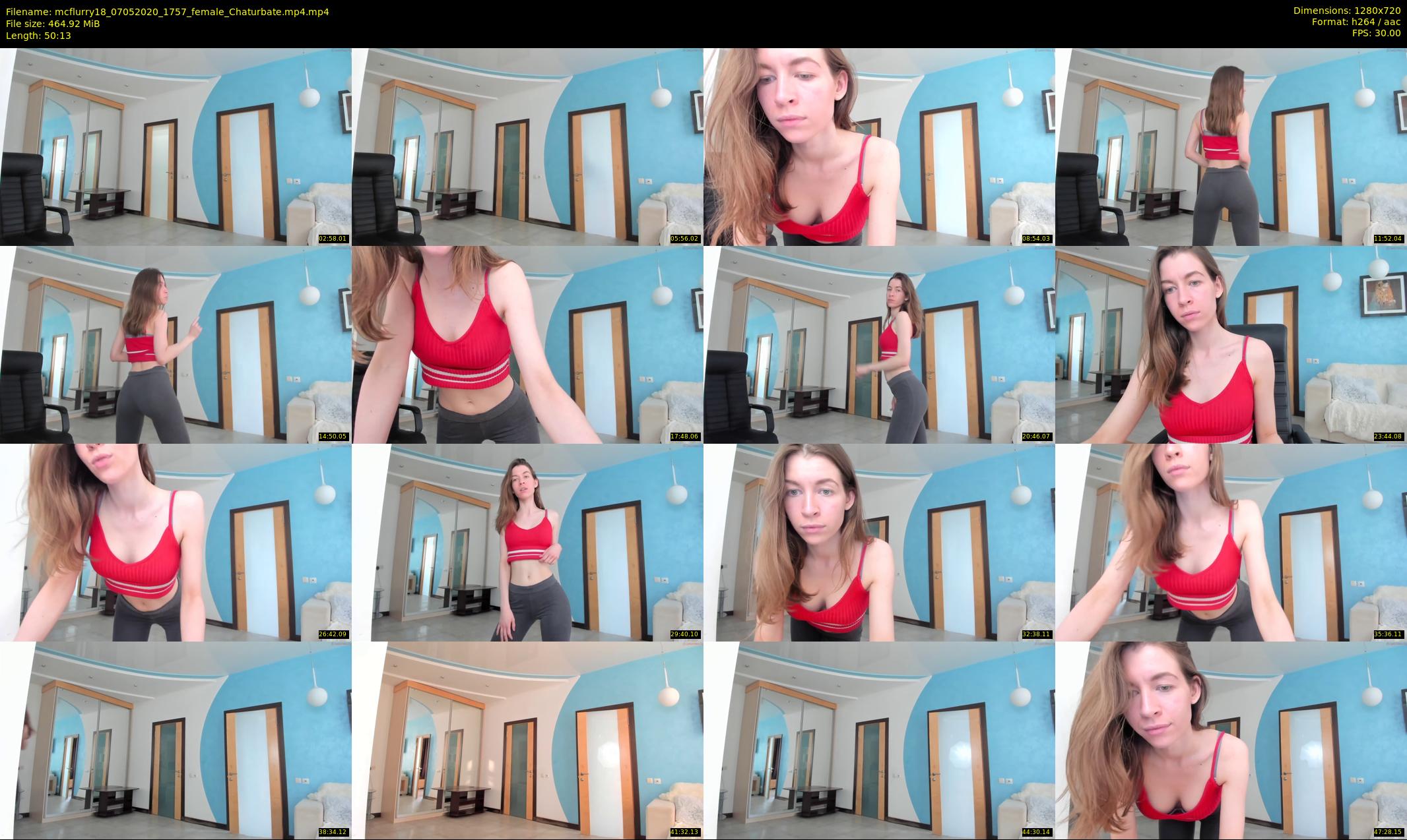 mcflurry18 — 51 minute Chaturbate female cam show recording, 720p, May 7, 2020