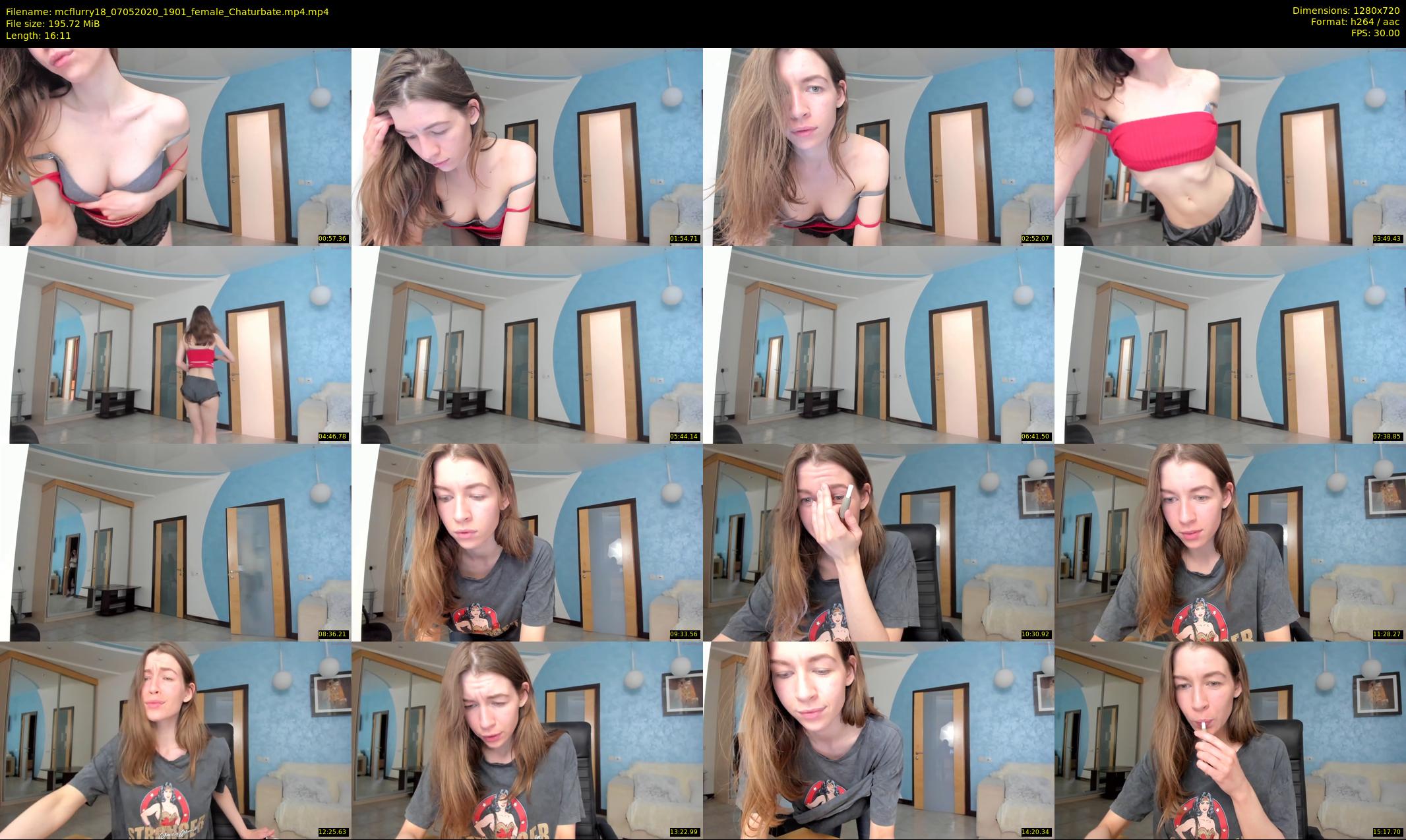 mcflurry18 — 17 minute Chaturbate female cam show recording, 720p, May 7, 2020