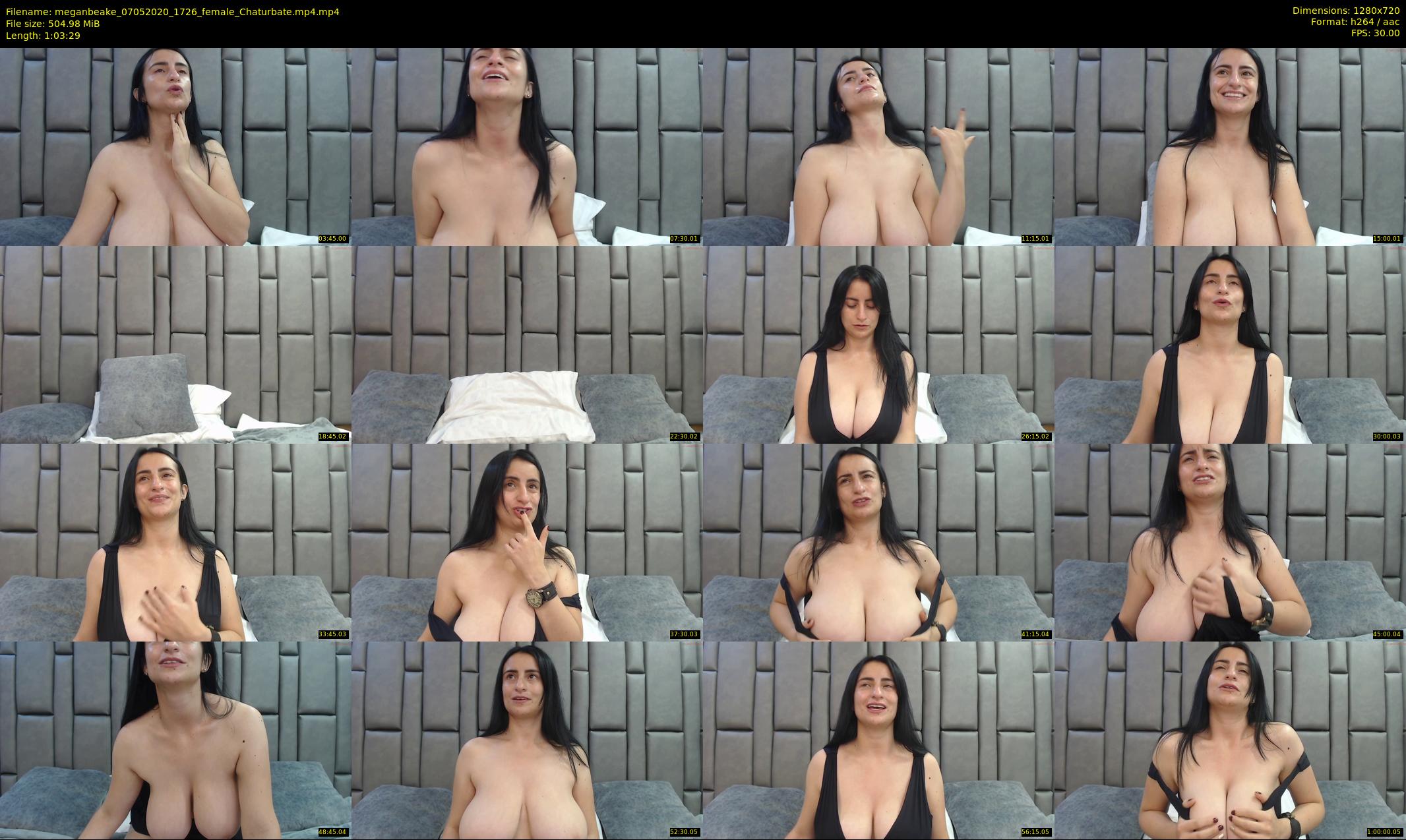 meganbeake — 64 minute Chaturbate female cam show recording, 720p, May 7, 2020