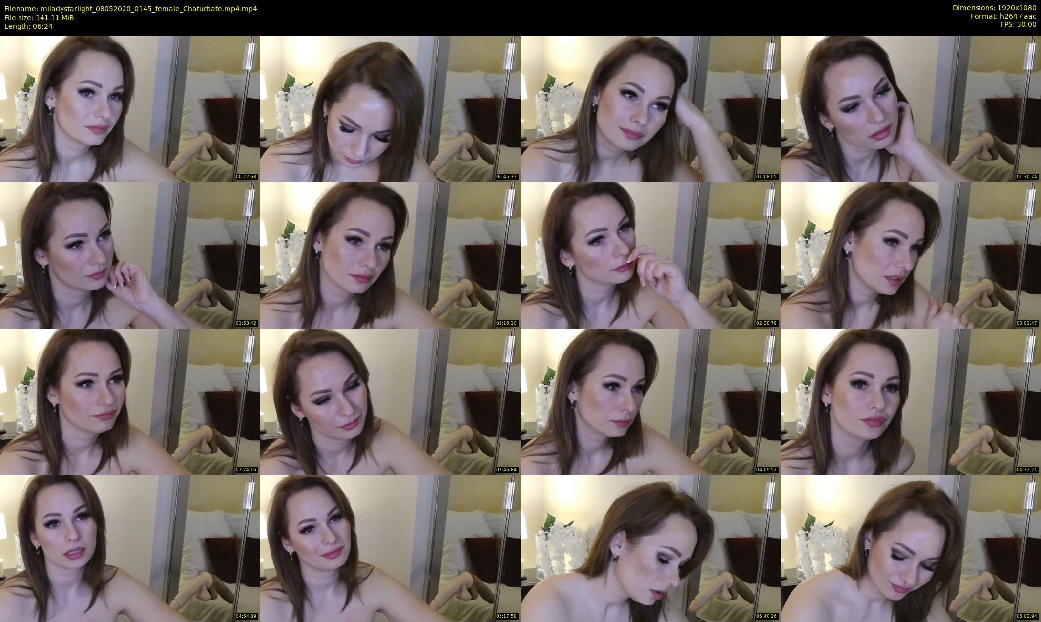miladystarlight — 7 minute Chaturbate female cam show recording, 1080p, May 8, 2020