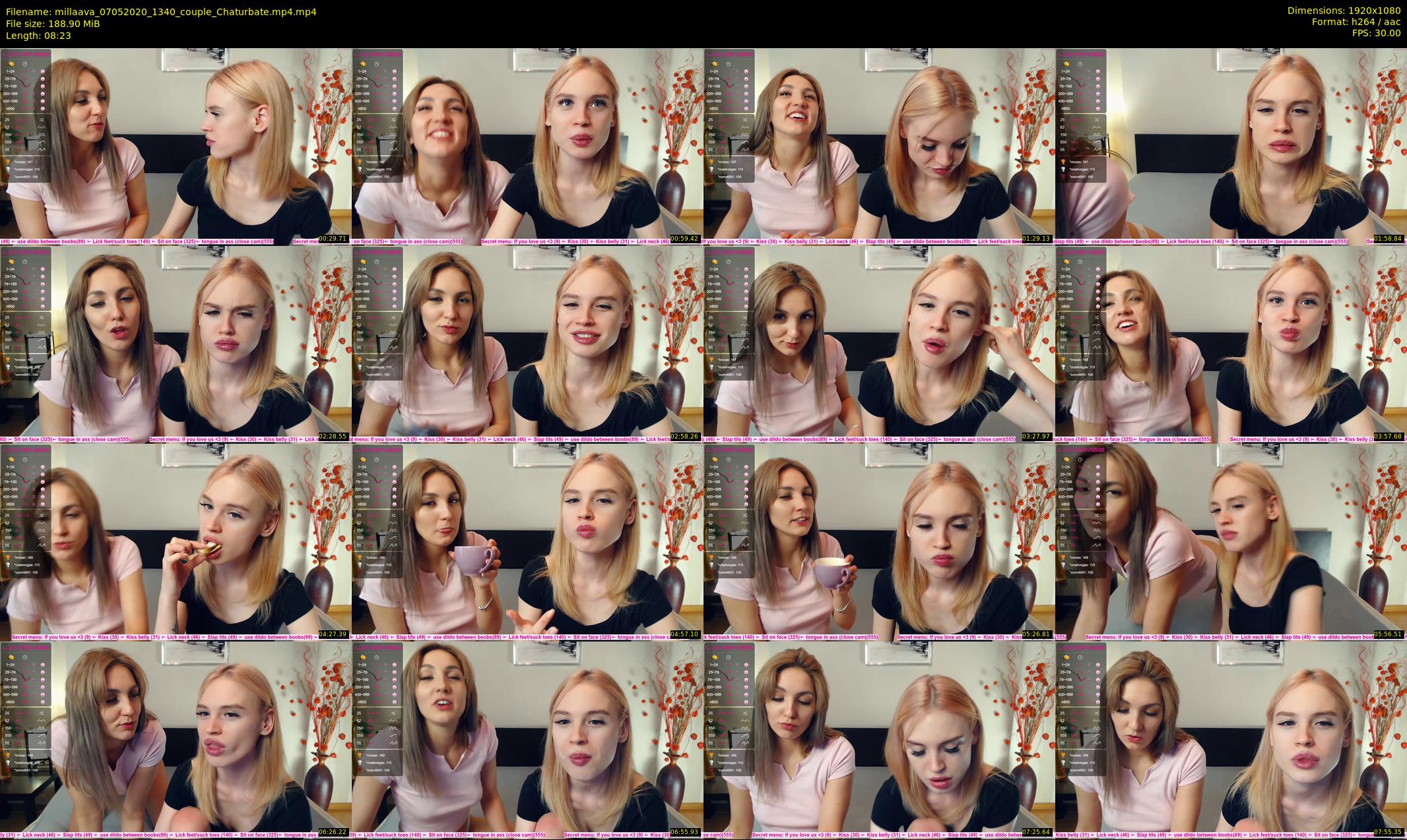millaava — 9 minute Chaturbate female cam show recording, 1080p, May 7, 2020