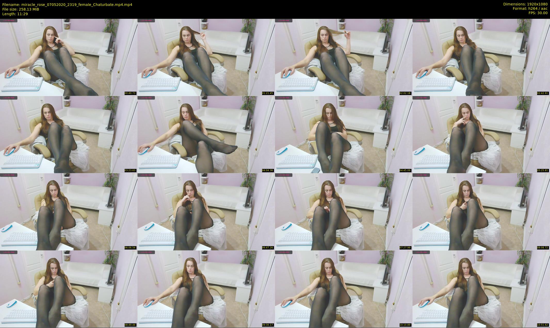 miracle_rose — 12 minute Chaturbate female cam show recording, 1080p, May 7, 2020