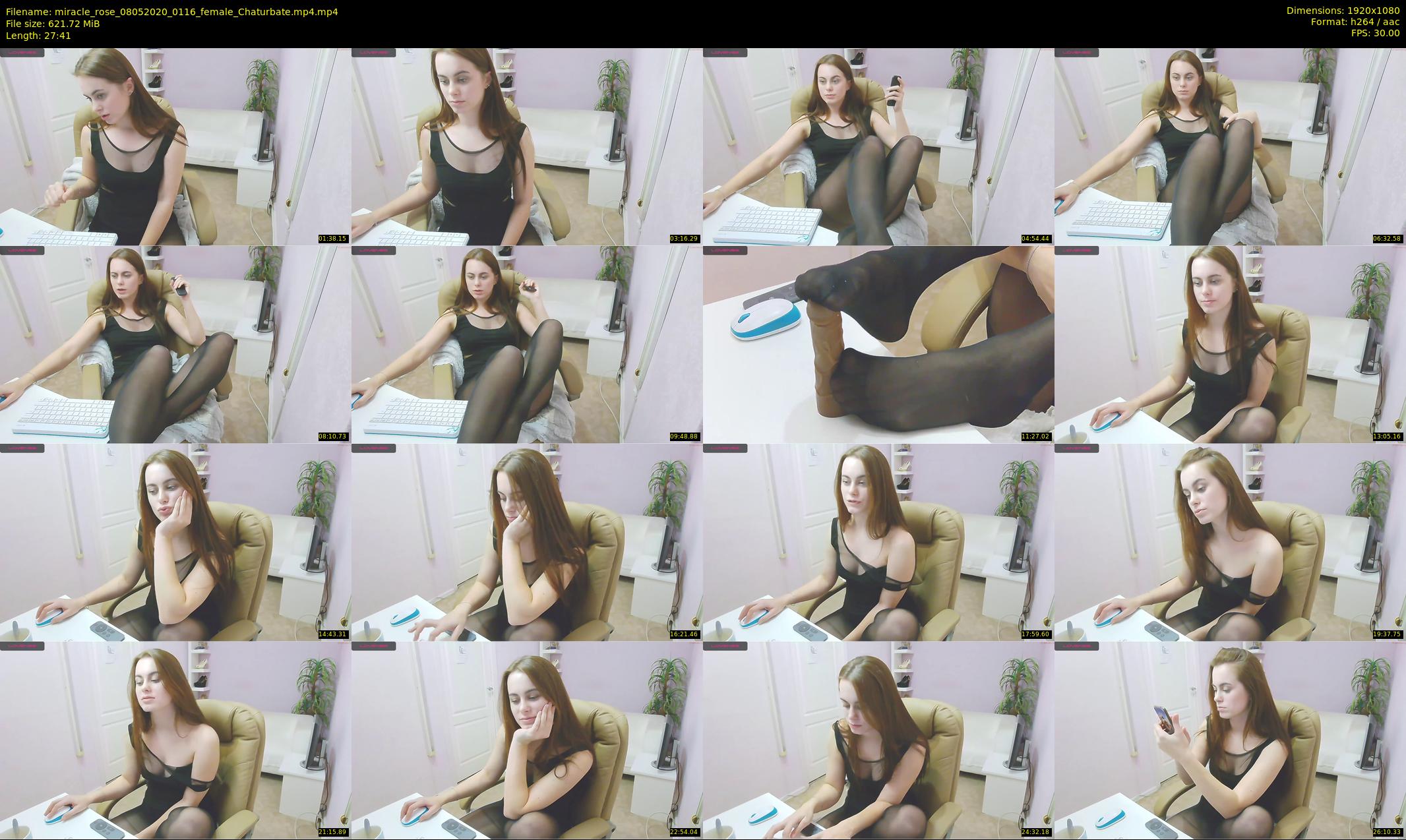 miracle_rose — 28 minute Chaturbate female cam show recording, 1080p, May 8, 2020