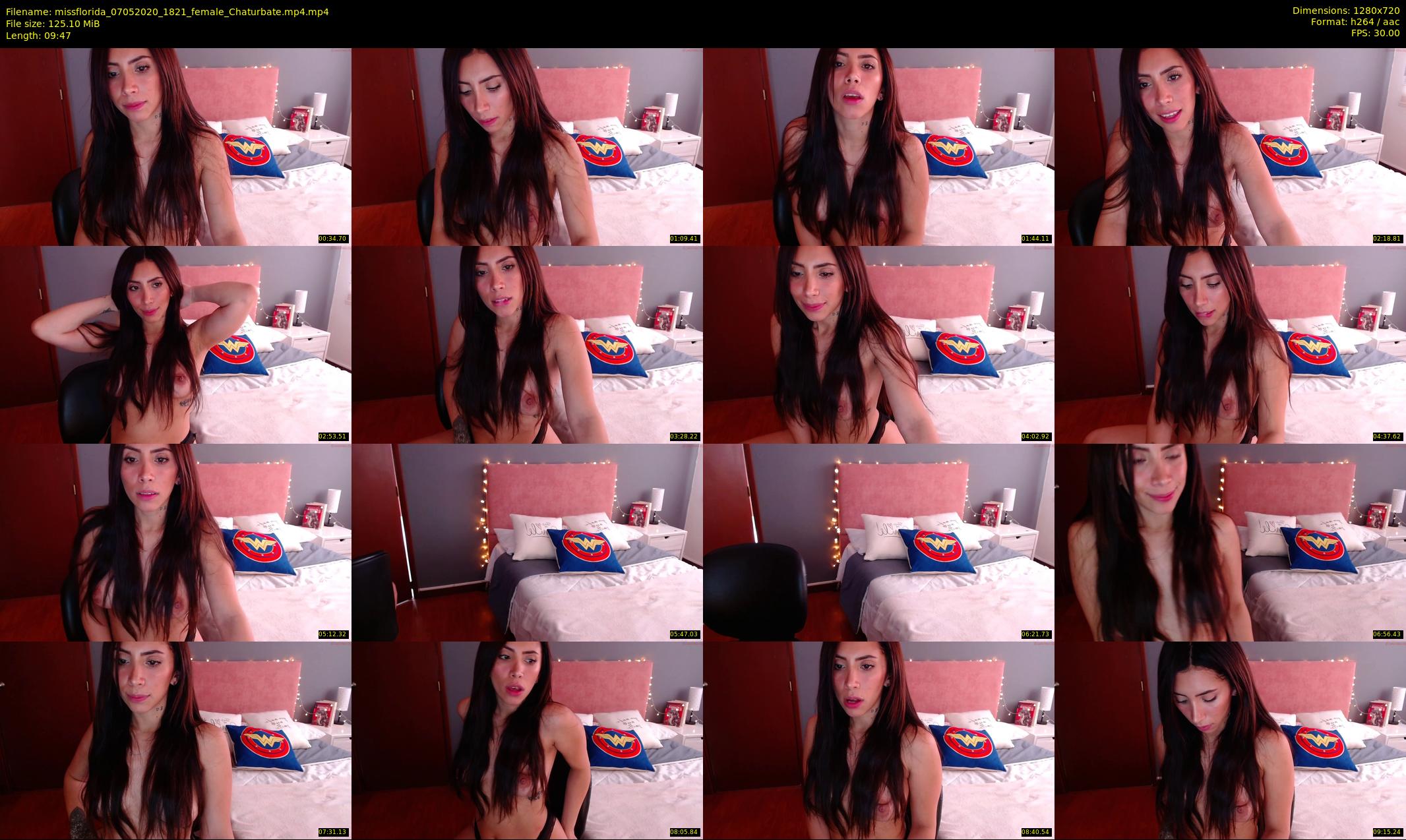 missflorida — 10 minute Chaturbate female cam show recording, 720p, May 7, 2020