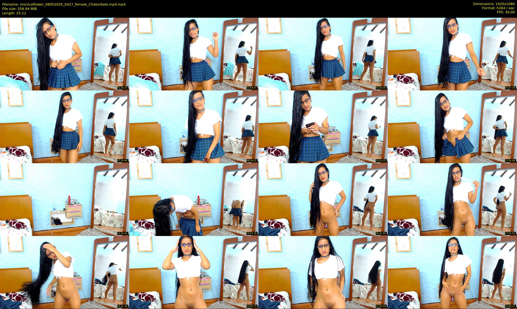 monicaflower — 26 minute Chaturbate female cam show recording, 1080p, May 8, 2020