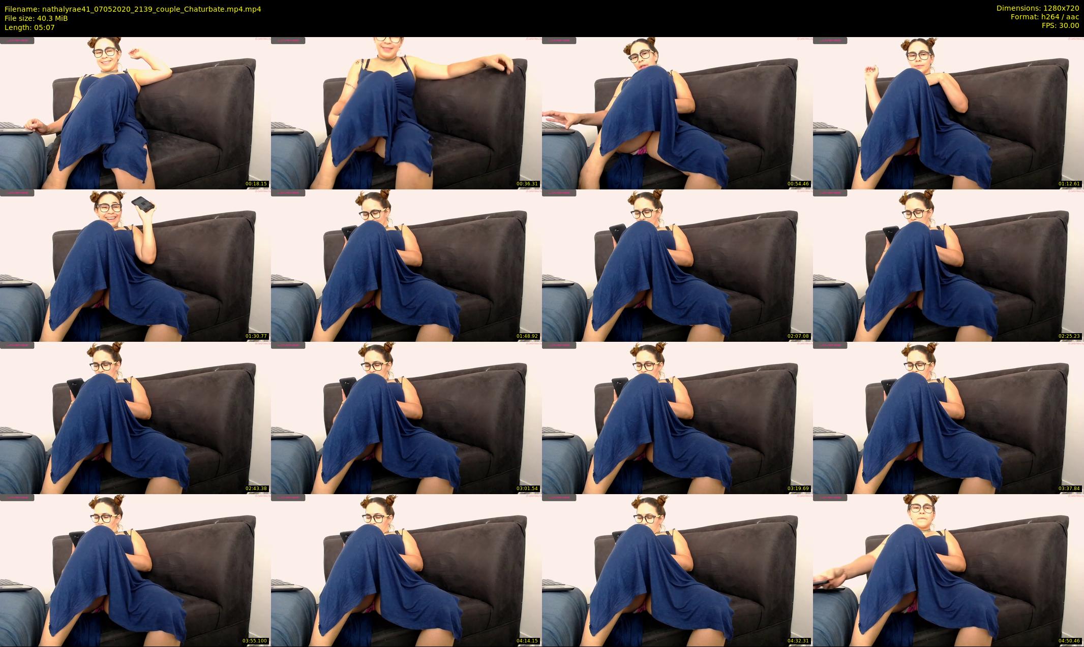 nathalyrae41 — 6 minute Chaturbate female cam show recording, 720p, May 7, 2020