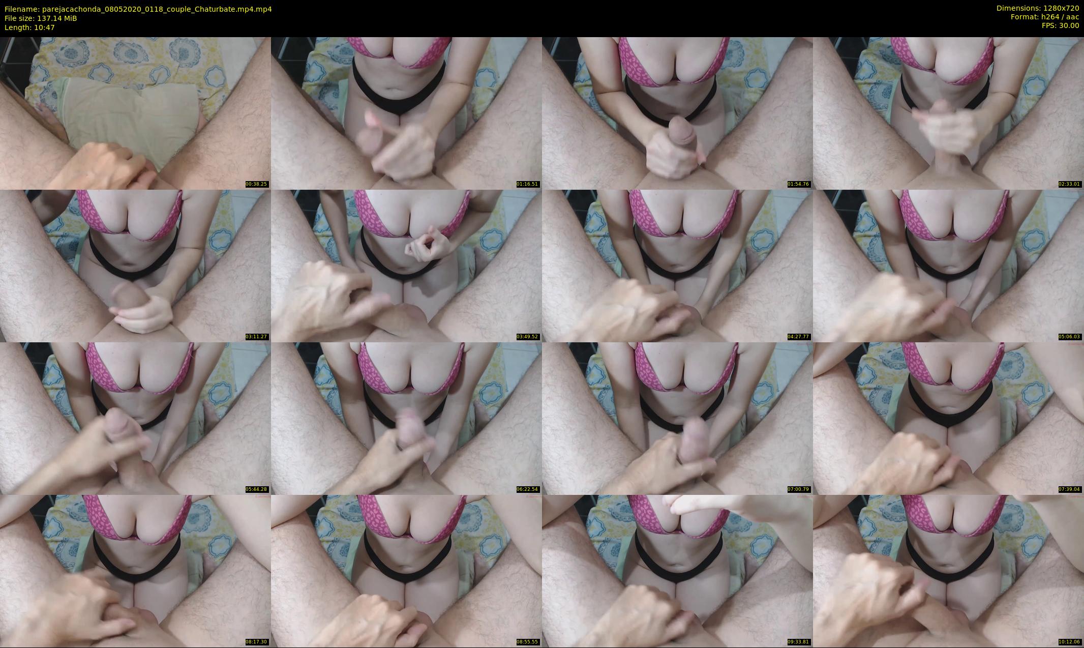 parejacachonda — 11 minute Chaturbate couple cam show recording, 720p, May 8, 2020