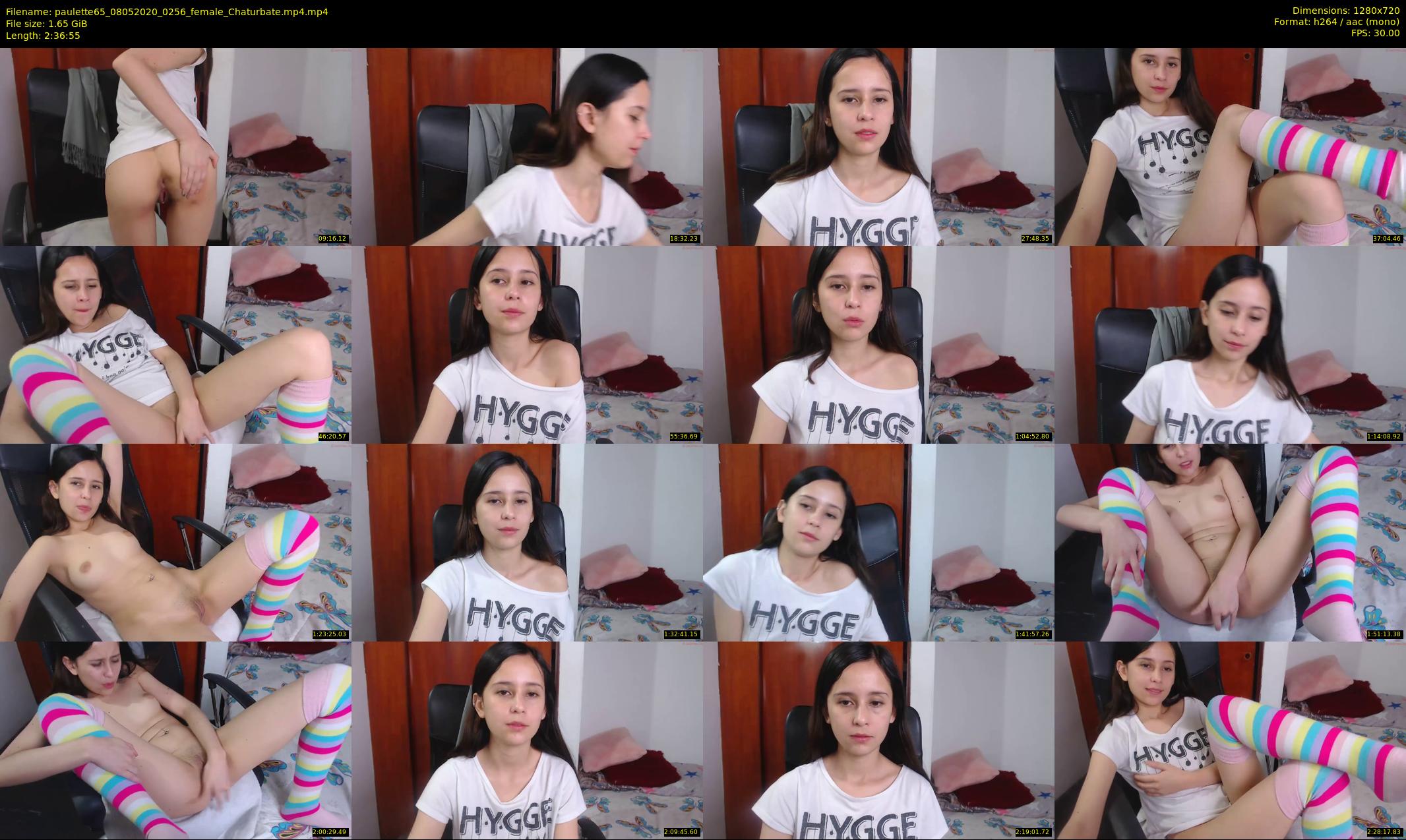 paulette65 — 157 minute Chaturbate female cam show recording, 720p, May 8, 2020