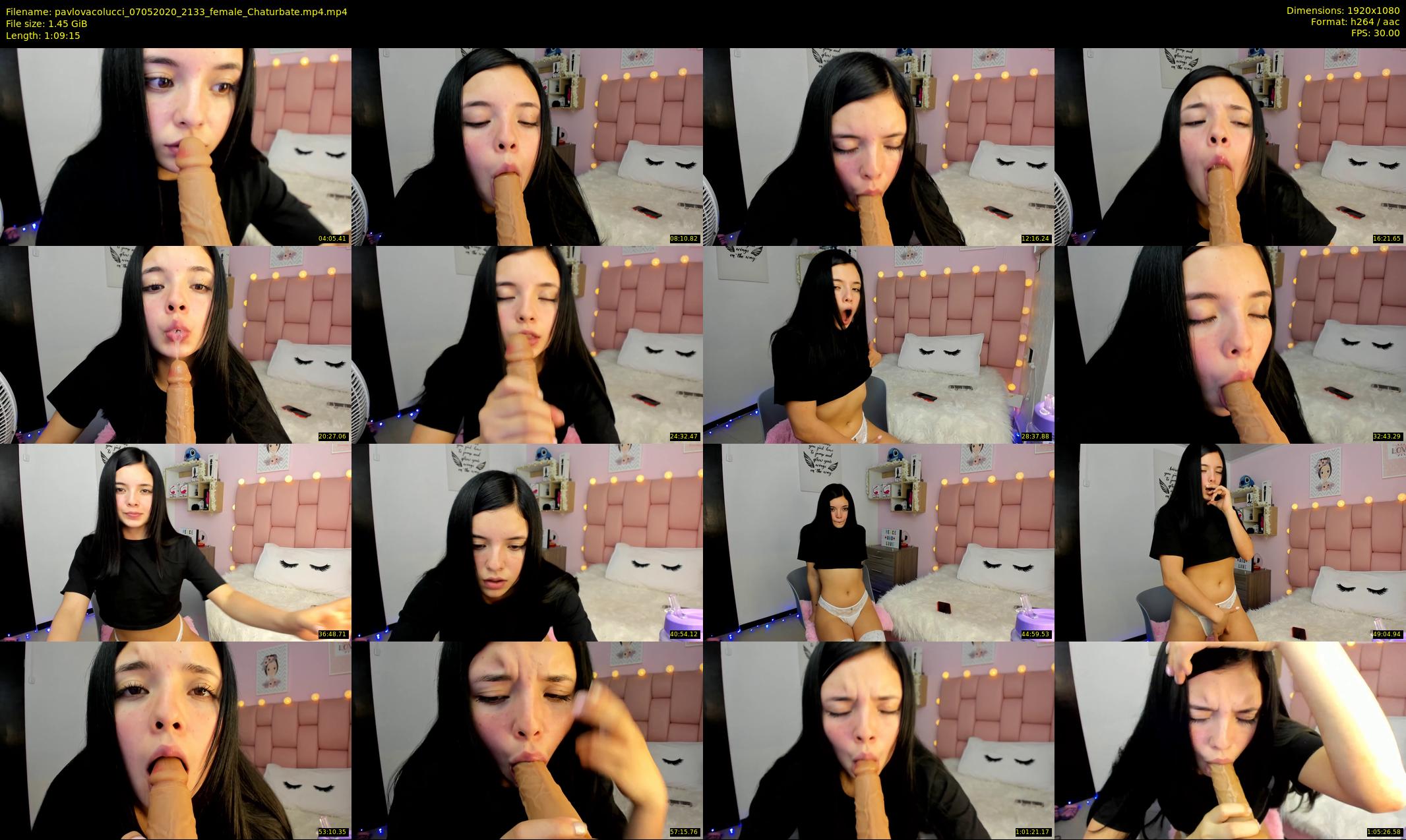 pavlovacolucci — 70 minute Chaturbate female cam show recording, 1080p, May 7, 2020