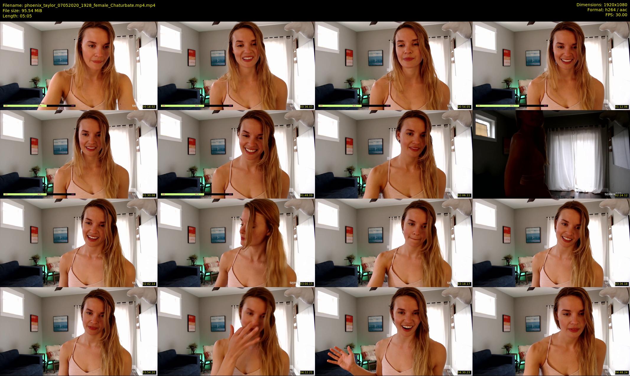 phoenix_taylor — 6 minute Chaturbate female cam show recording, 1080p, May 7, 2020