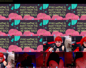 pyrowayne — 54 minute Chaturbate female cam show recording, 720p, May 8, 2020