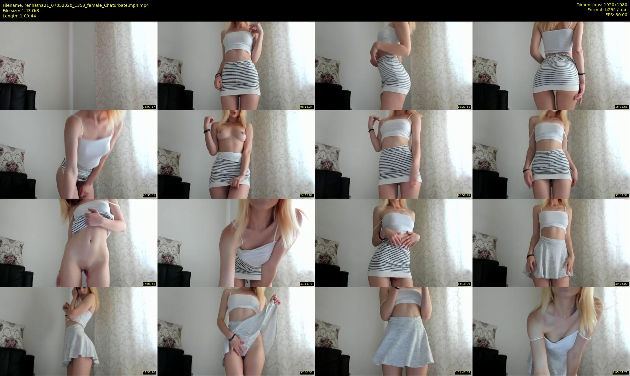 rennatha21 — 70 minute Chaturbate female cam show recording, 1080p, May 7, 2020