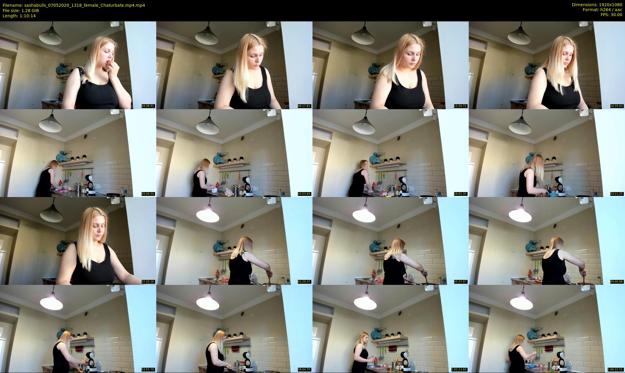 sashabulls — 71 minute Chaturbate couple cam show recording, 1080p, May 7, 2020
