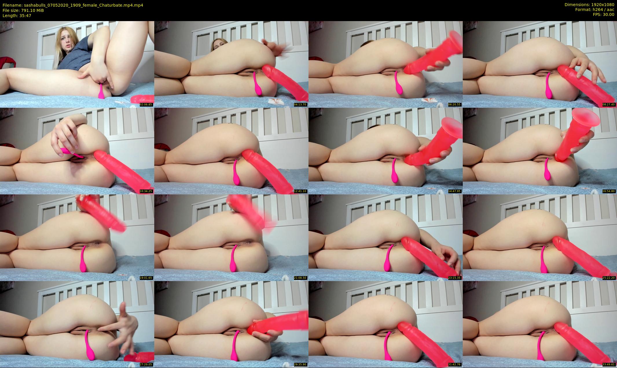 sashabulls — 36 minute Chaturbate couple cam show recording, 1080p, May 7, 2020