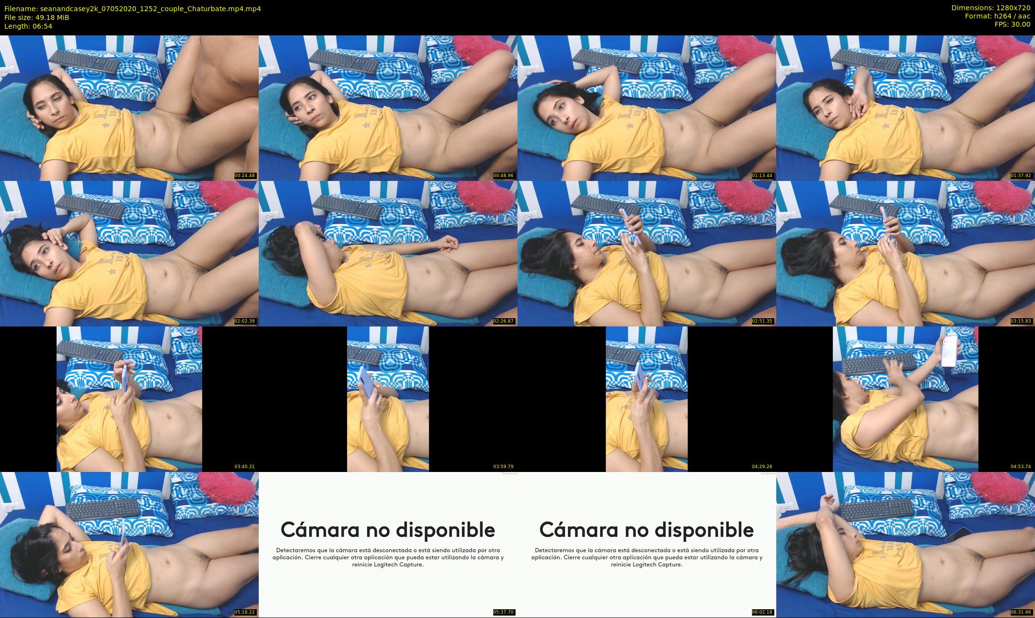 seanandcasey2k — 7 minute Chaturbate couple cam show recording, 720p, May 7, 2020