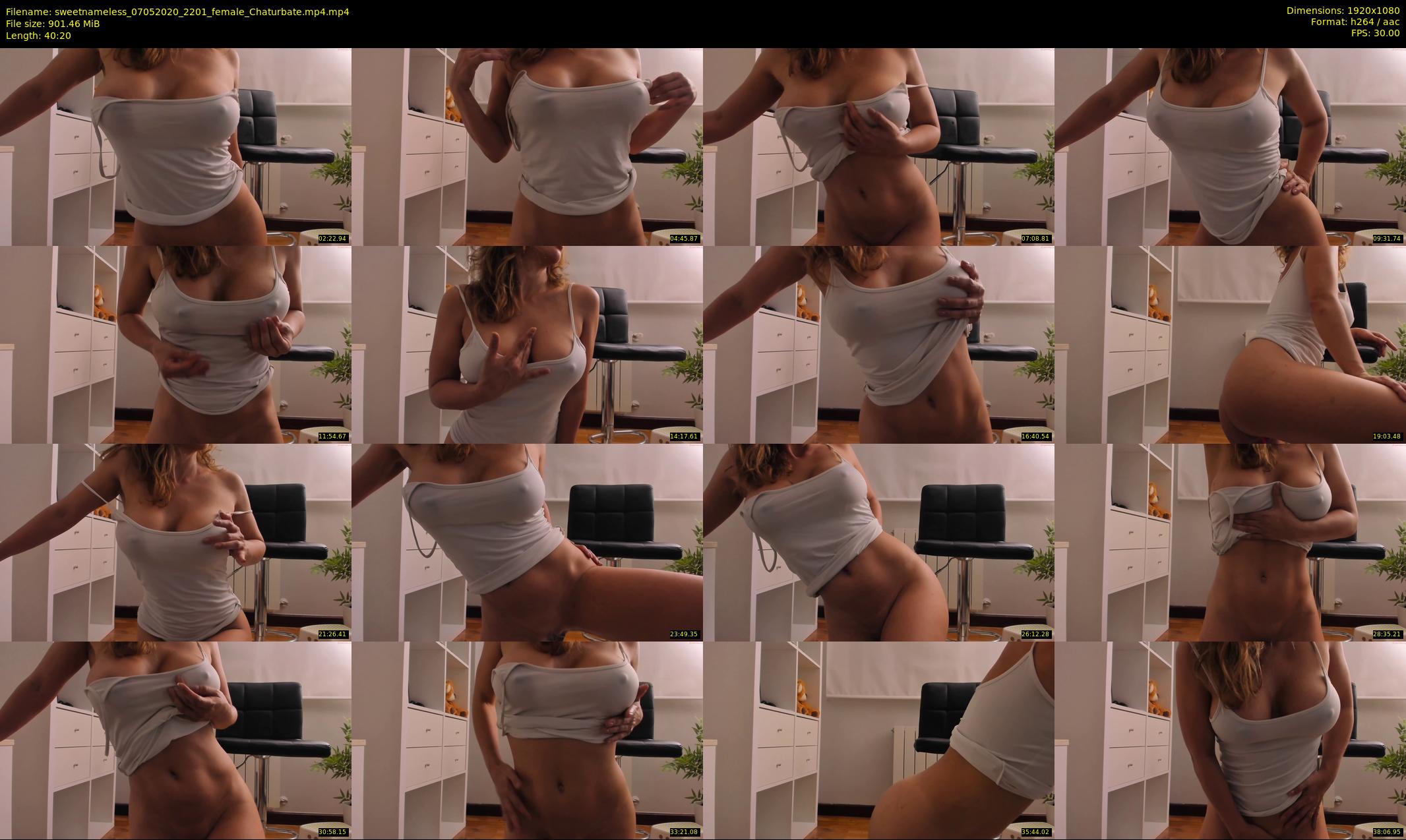 sweetnameless — 41 minute Chaturbate couple cam show recording, 1080p, May 7, 2020