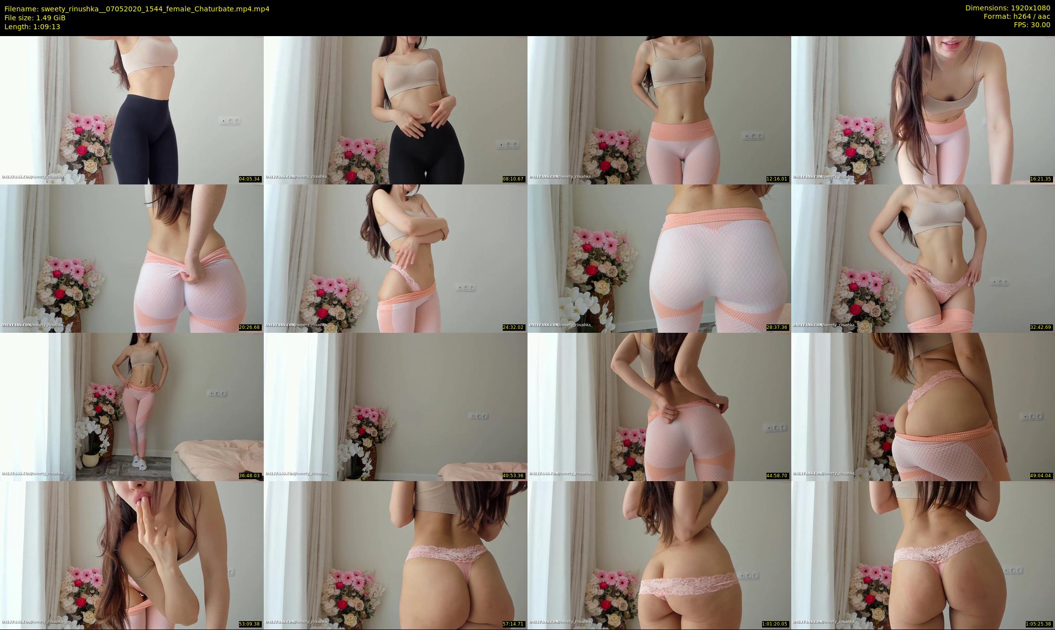 sweety_rinushka_ — 70 minute Chaturbate female cam show recording, 1080p, May 7, 2020