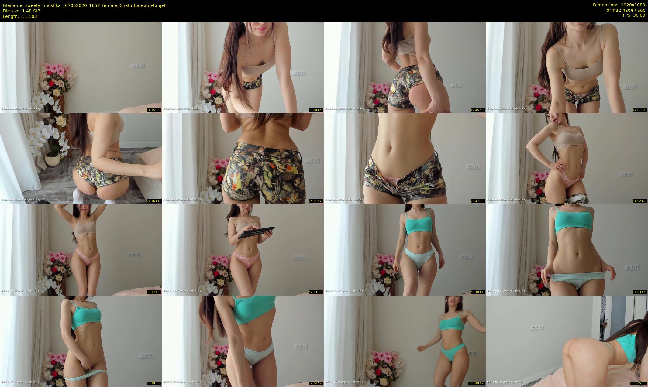 sweety_rinushka_ — 73 minute Chaturbate female cam show recording, 1080p, May 7, 2020