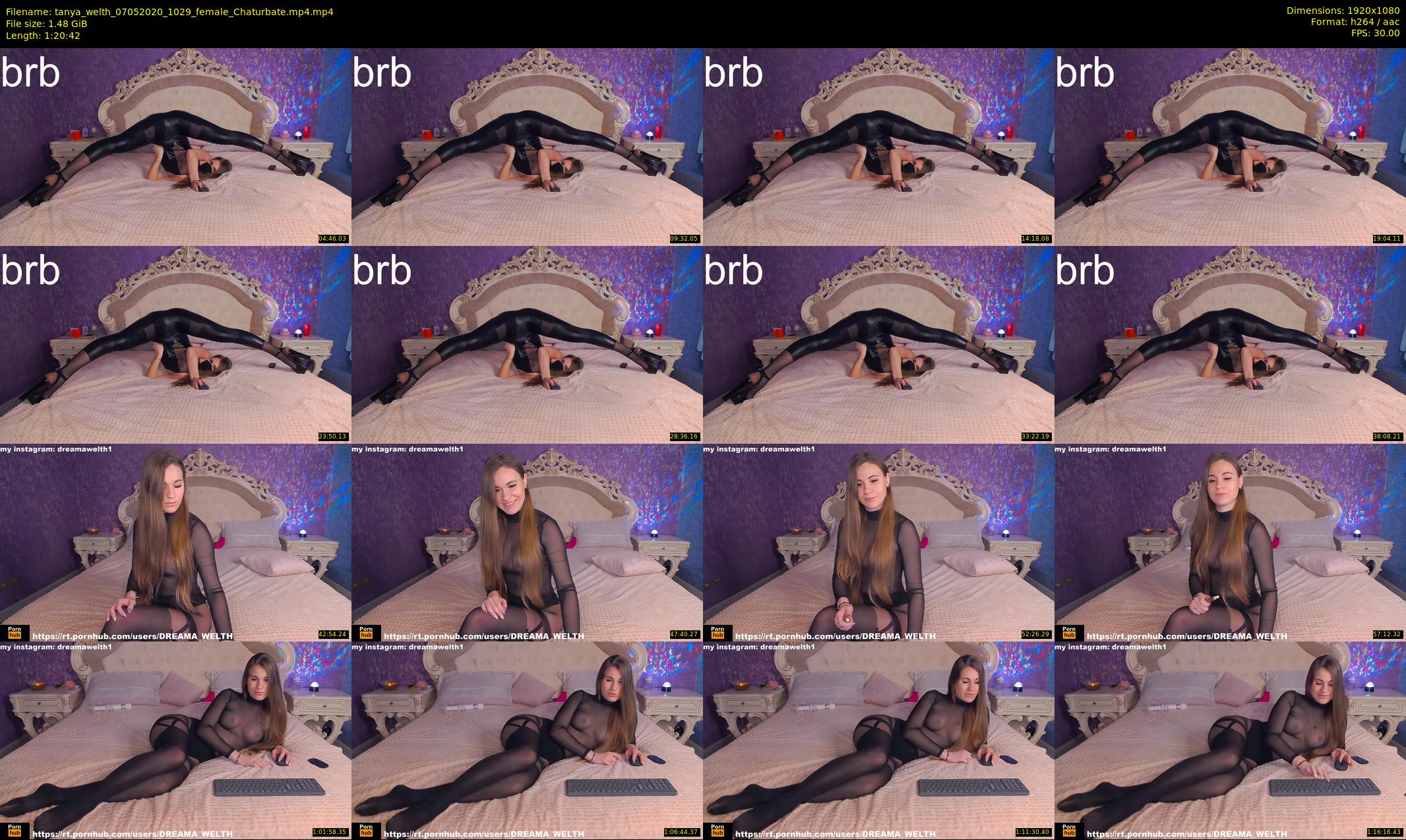 tanya_welth — 81 minute Chaturbate female cam show recording, 1080p, May 7, 2020