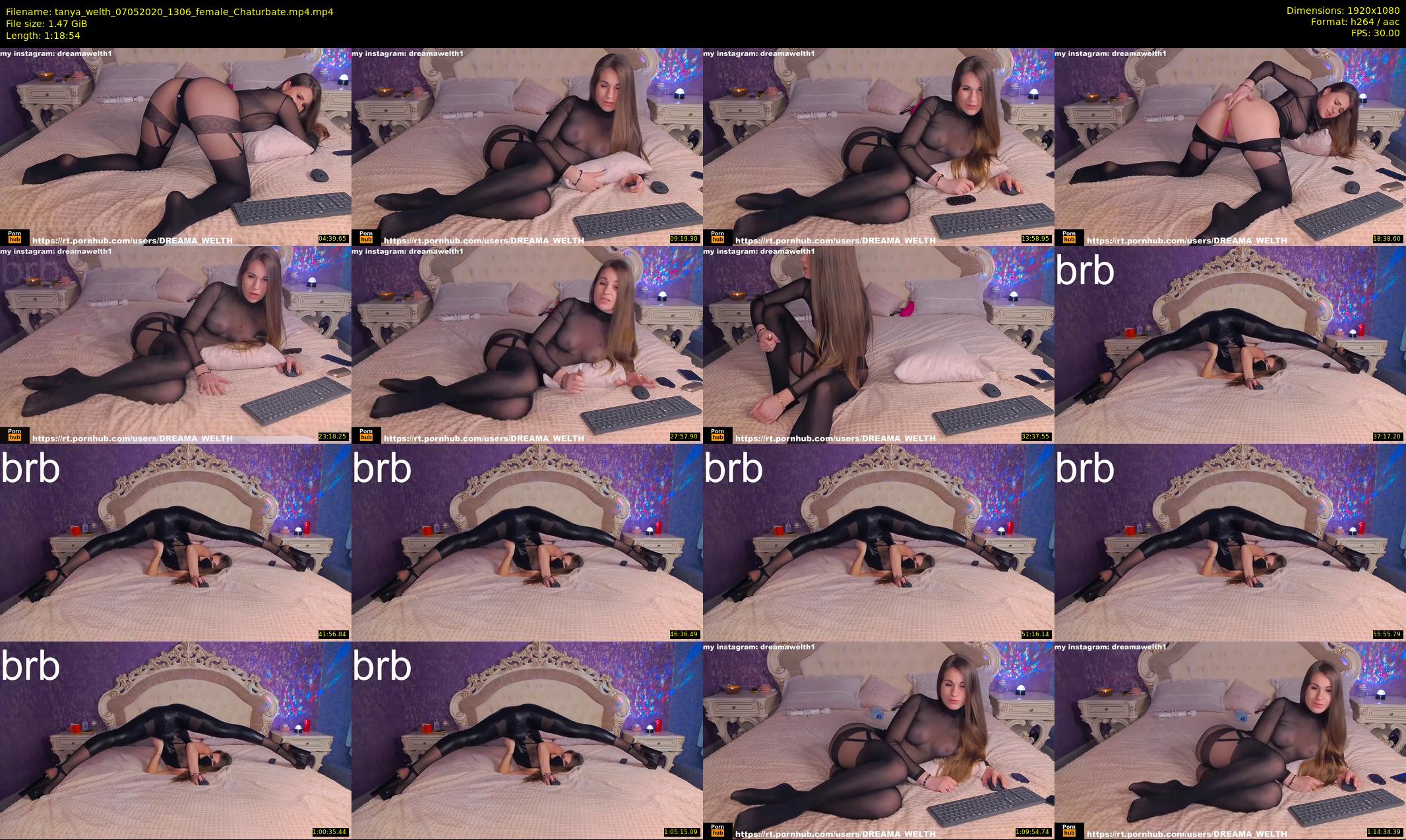 tanya_welth — 79 minute Chaturbate female cam show recording, 1080p, May 7, 2020