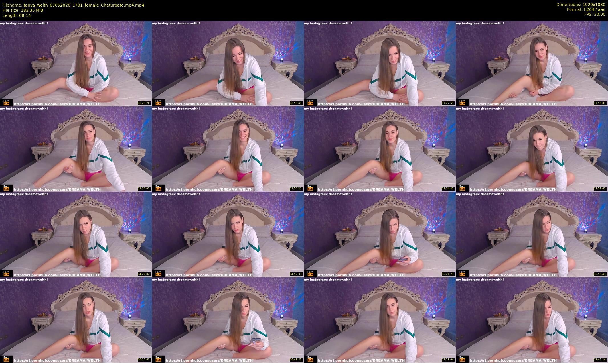 tanya_welth — 9 minute Chaturbate female cam show recording, 1080p, May 7, 2020
