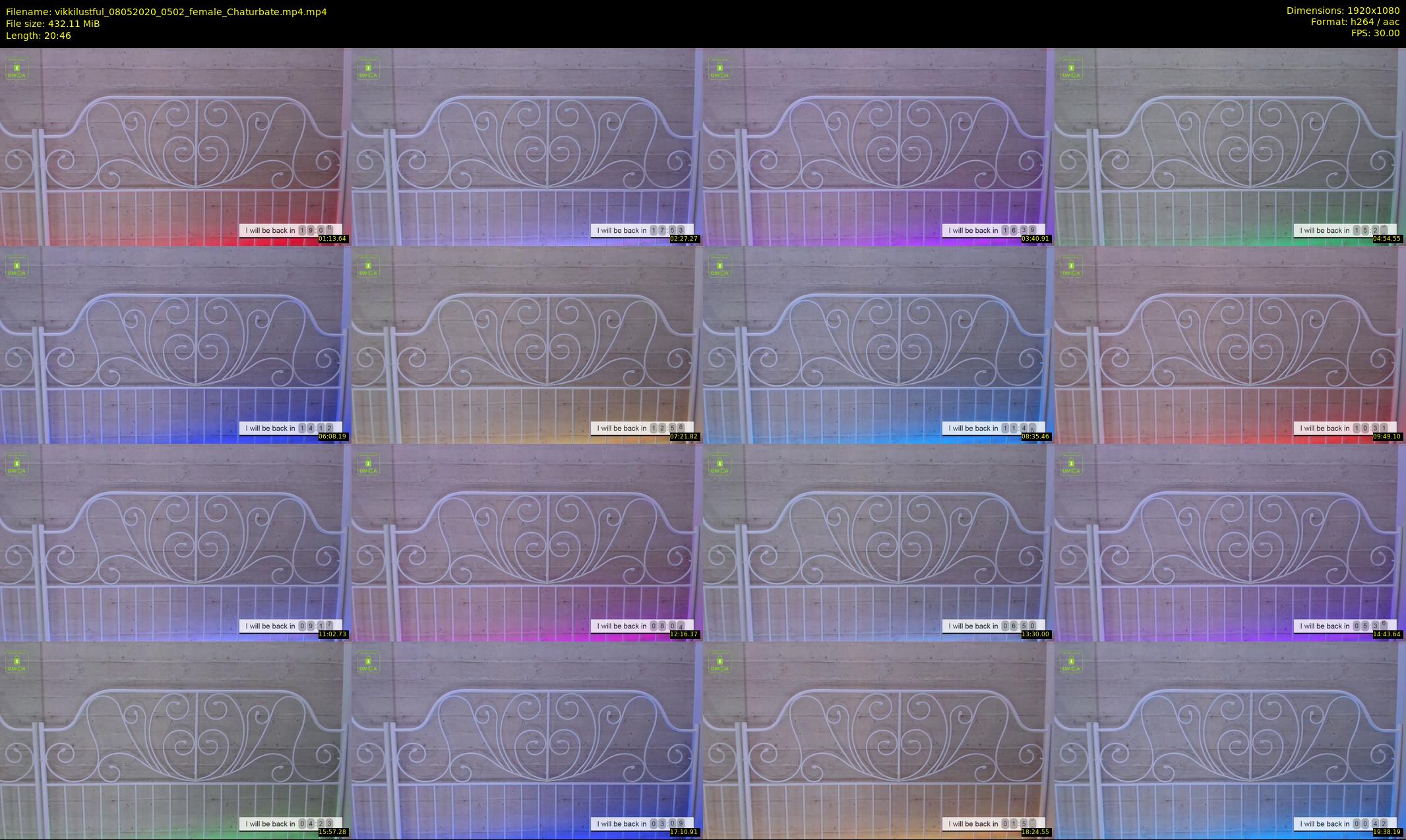 vikkilustful — 21 minute Chaturbate female cam show recording, 1080p, May 8, 2020