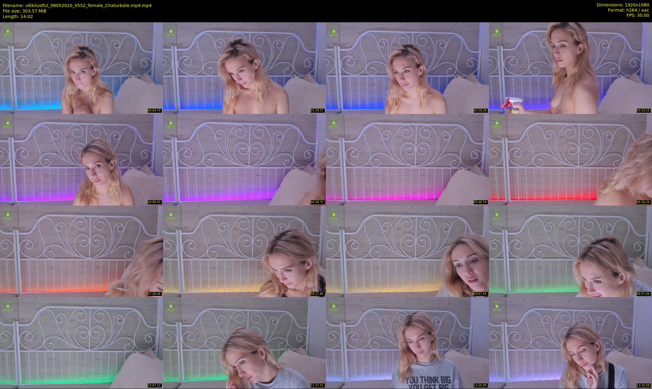 vikkilustful — 15 minute Chaturbate female cam show recording, 1080p, May 8, 2020