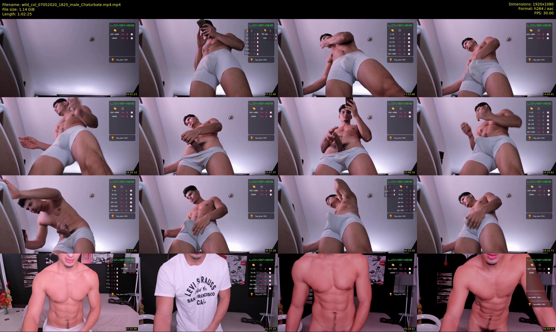 wild_col — 63 minute Chaturbate male cam show recording, 1080p, May 7, 2020