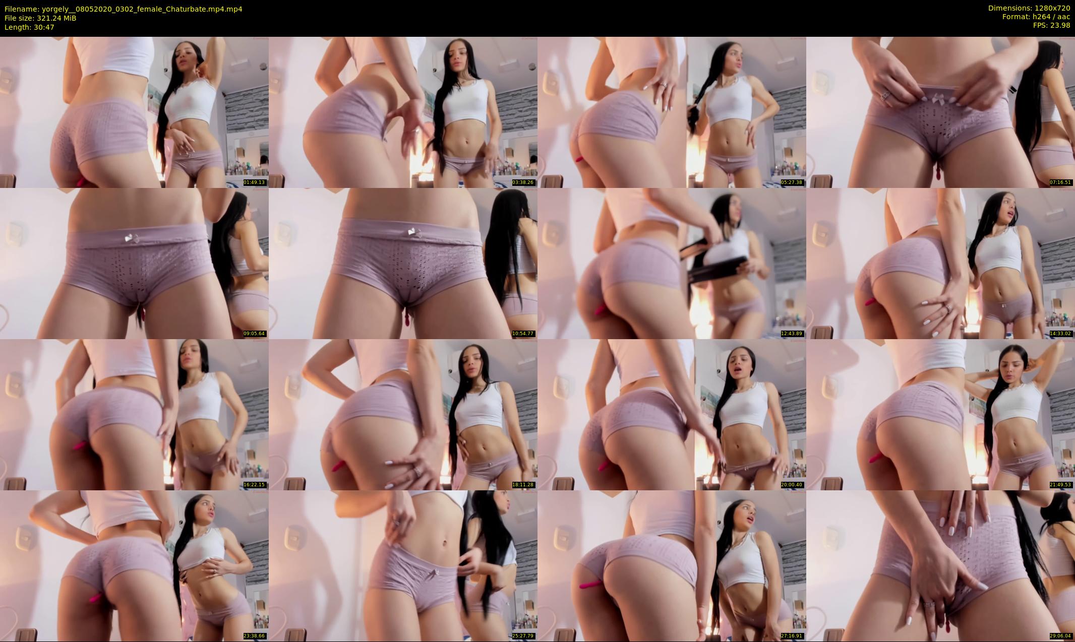 yorgely_ — 31 minute Chaturbate female cam show recording, 720p, May 8, 2020