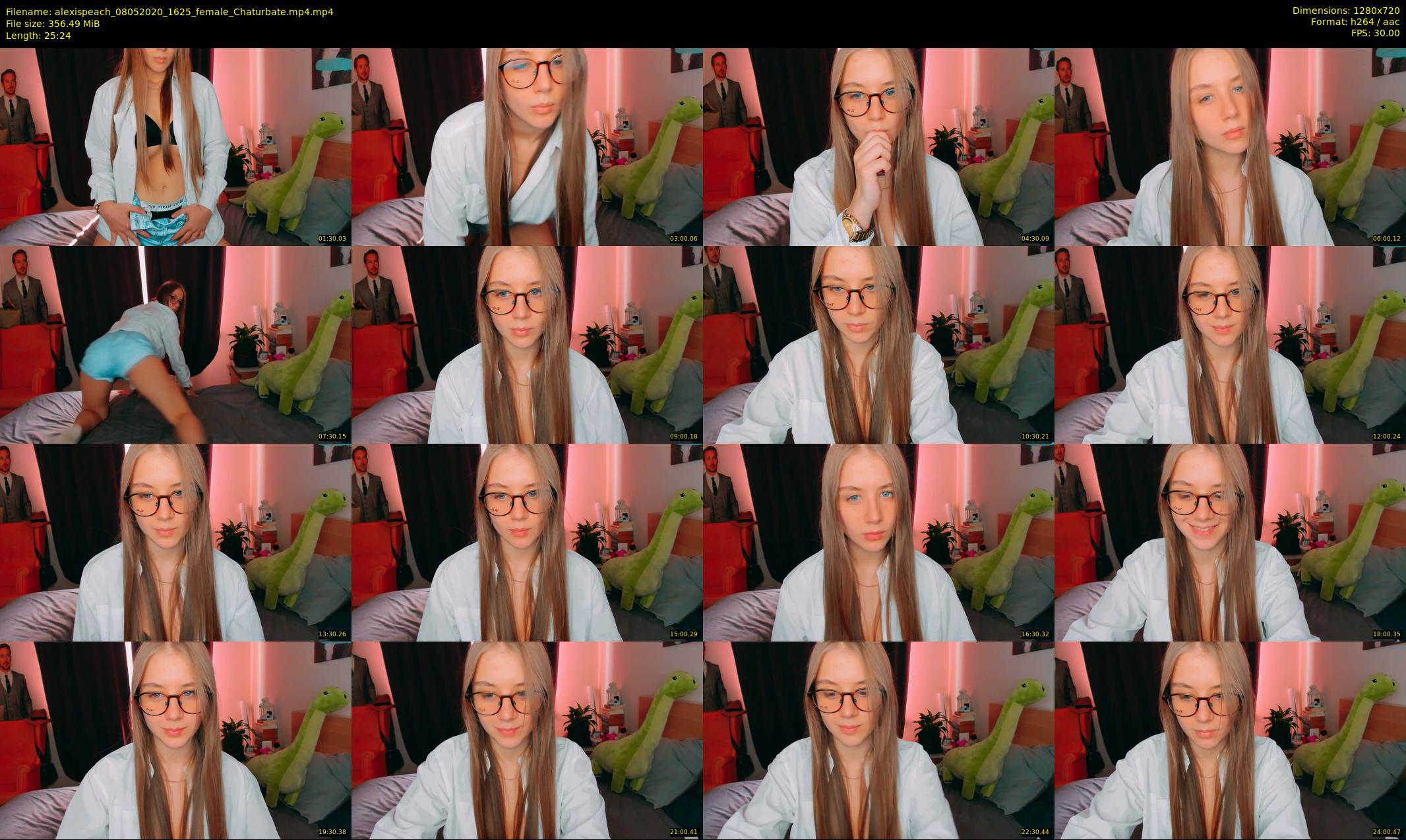 alexispeach — 26 minute Chaturbate female cam show recording, 720p, May 8, 2020