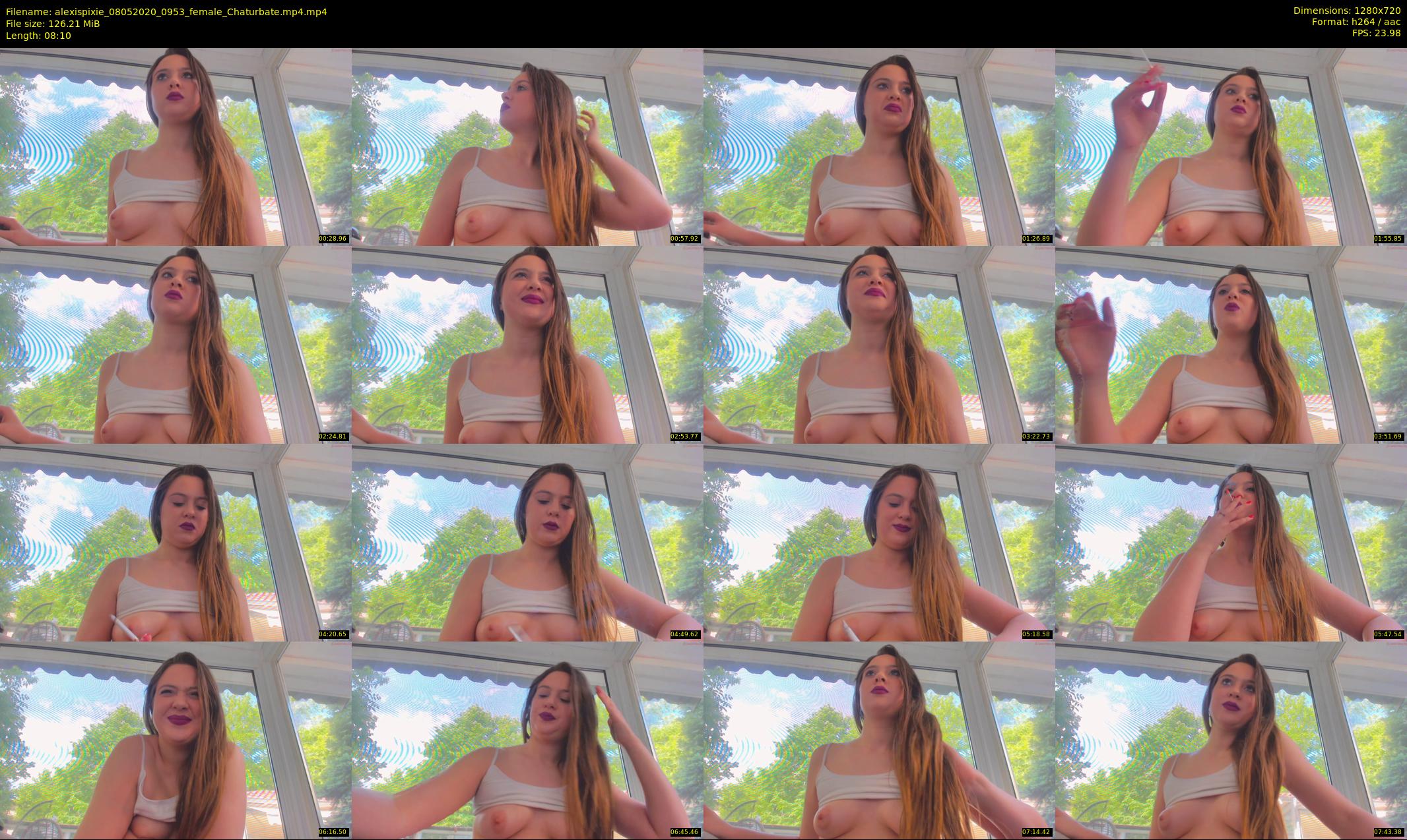 alexispixie — 9 minute Chaturbate female cam show recording, 720p, May 8, 2020