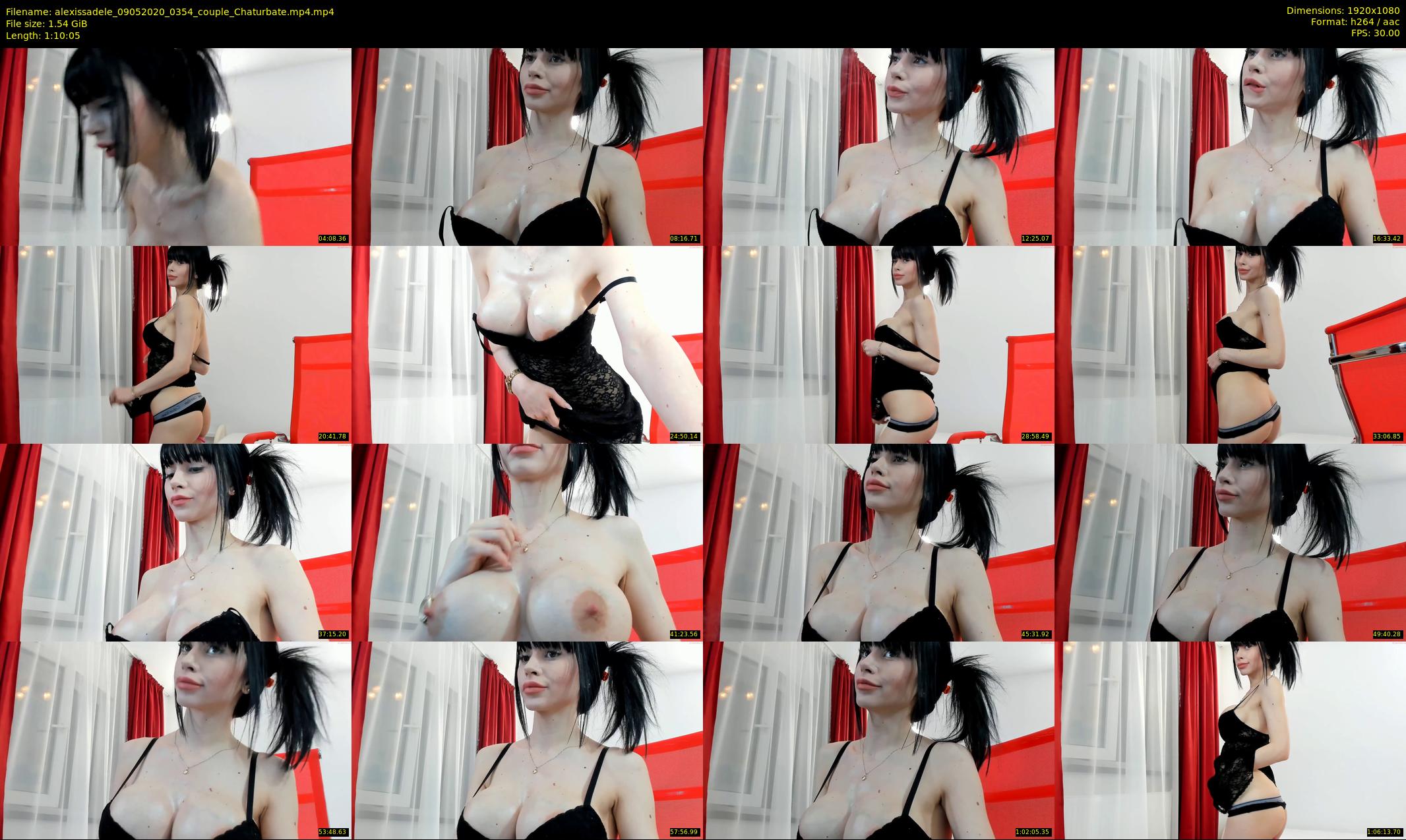 alexissadele — 71 minute Chaturbate female cam show recording, 1080p, May 9, 2020