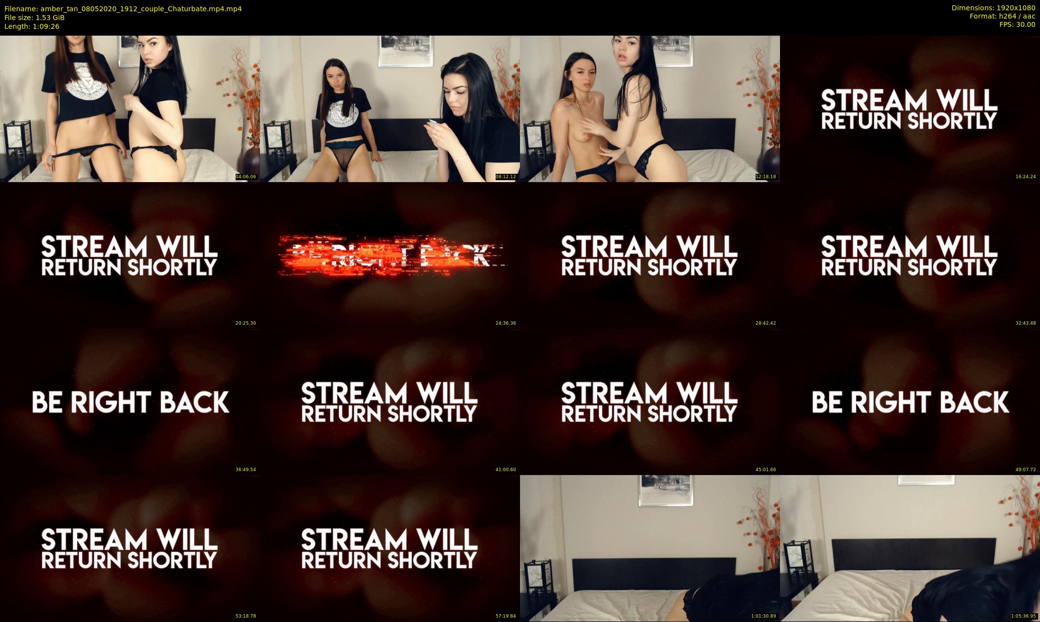 amber_tan — 70 minute Chaturbate female cam show recording, 1080p, May 8, 2020