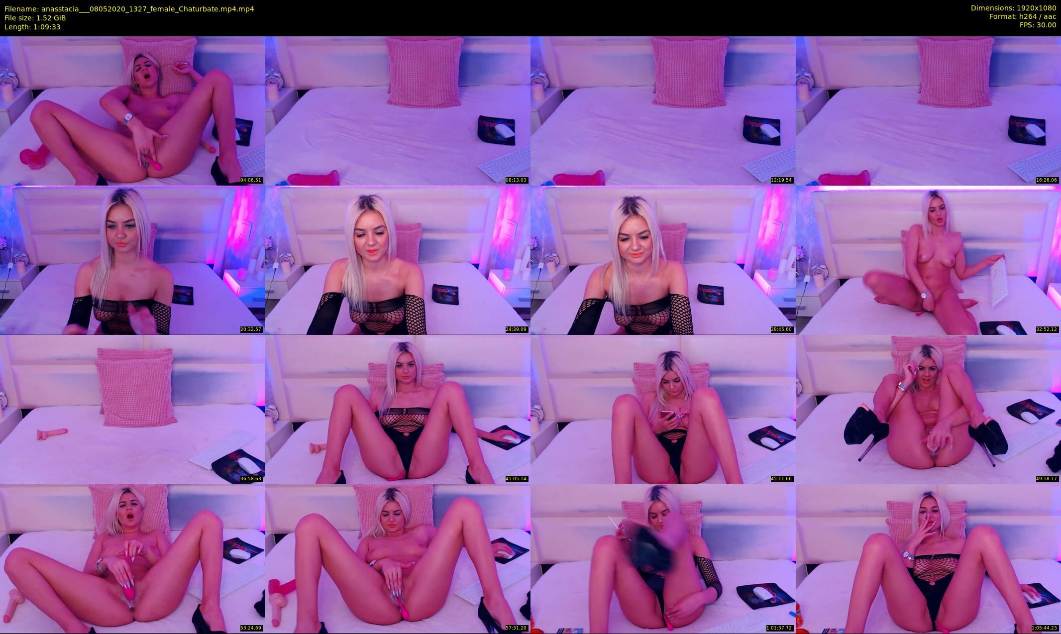 anasstacia__ — 70 minute Chaturbate female cam show recording, 1080p, May 8, 2020
