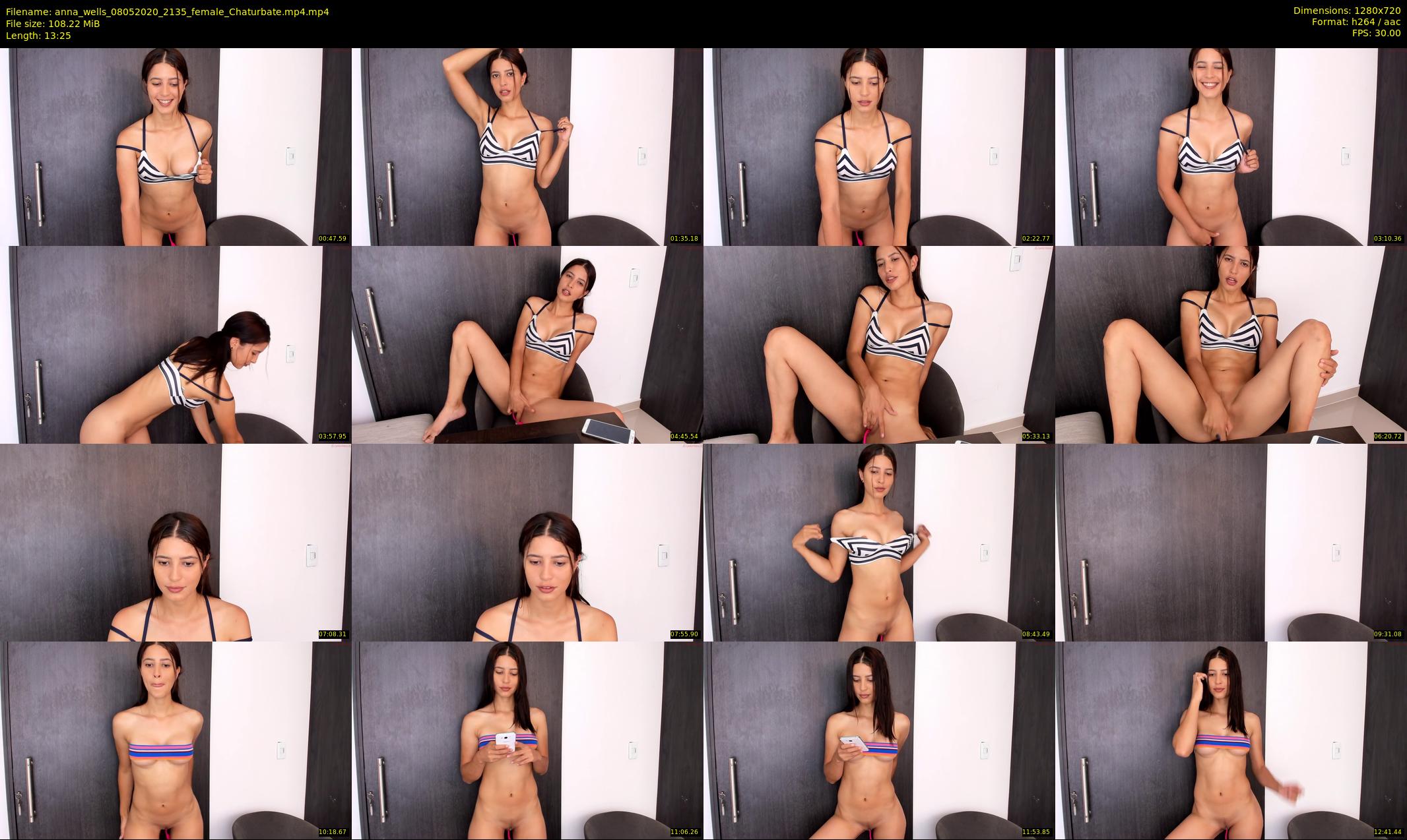 anna_wells — 14 minute Chaturbate female cam show recording, 720p, May 8, 2020