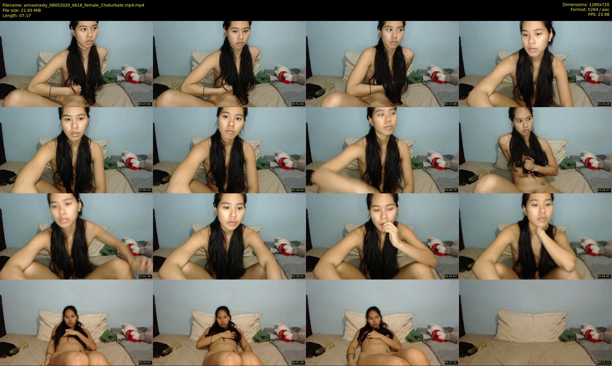 annaxnasty — 8 minute Chaturbate female cam show recording, 720p, May 8, 2020