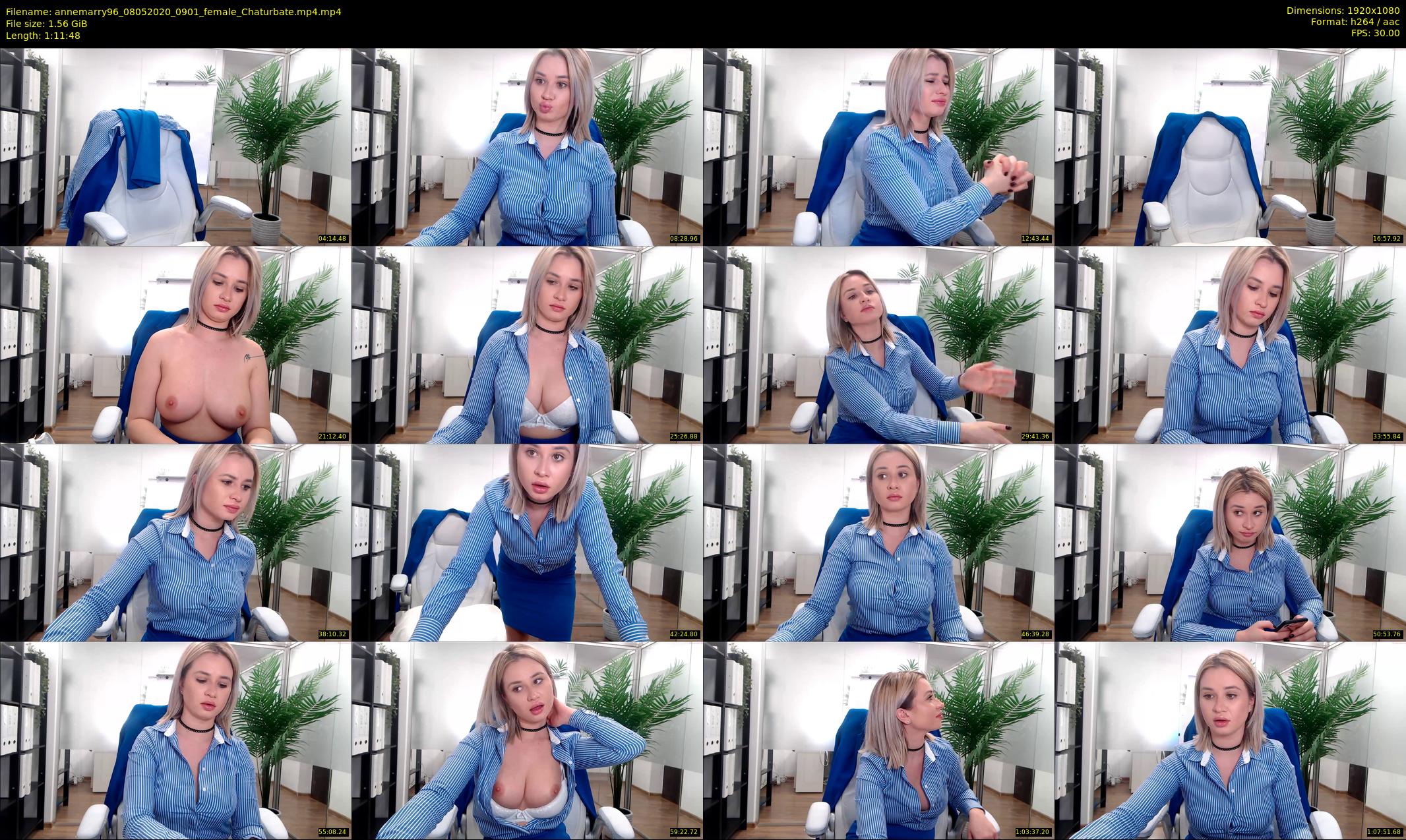 annemarry96 — 72 minute Chaturbate female cam show recording, 1080p, May 8, 2020