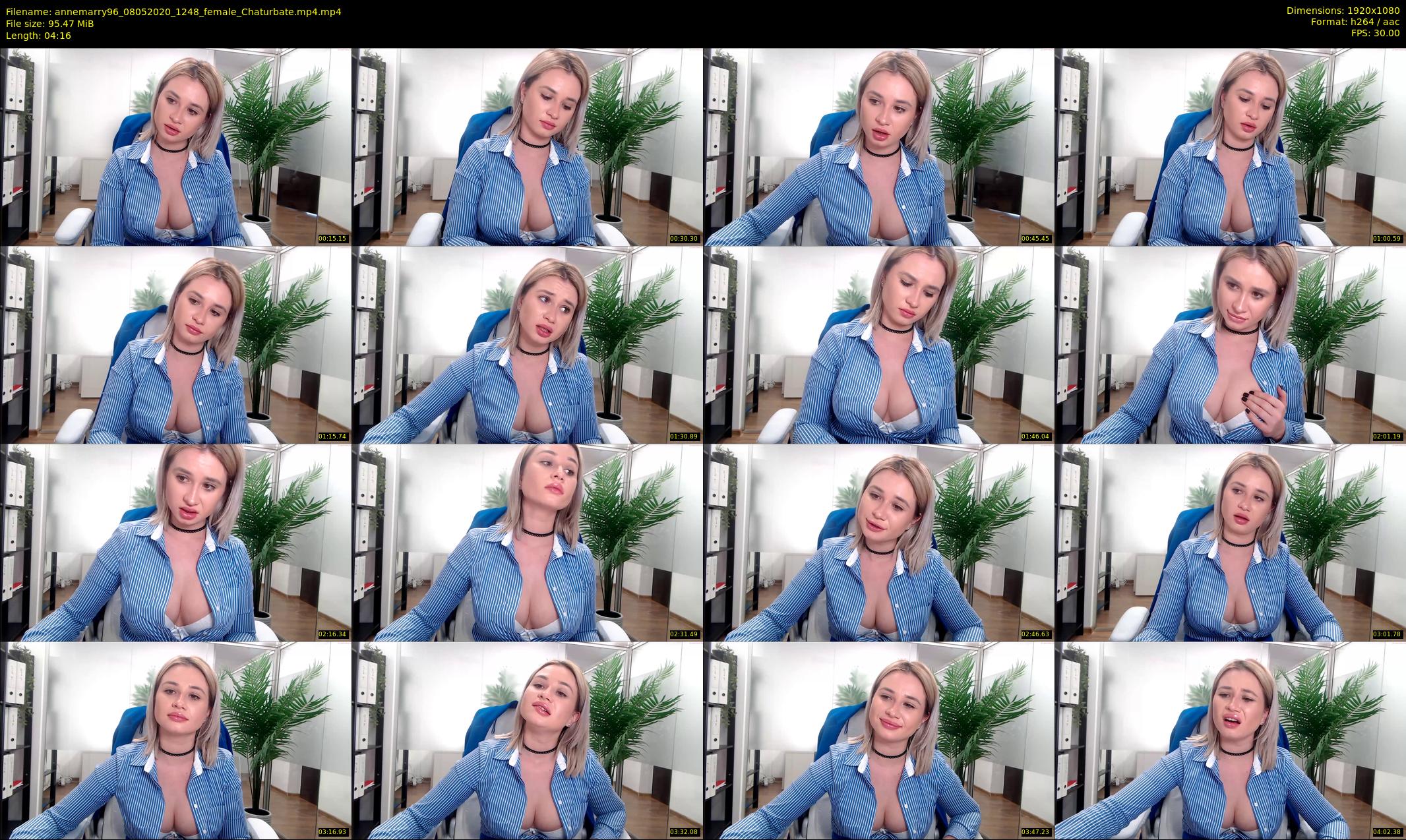 annemarry96 — 5 minute Chaturbate female cam show recording, 1080p, May 8, 2020