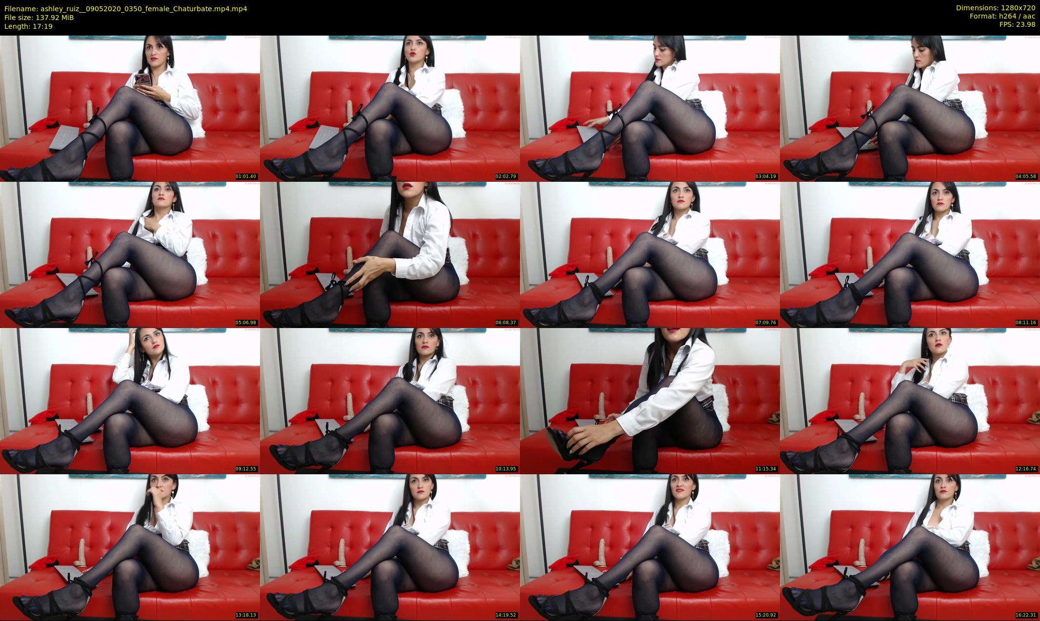ashley_ruiz_ — 18 minute Chaturbate female cam show recording, 720p, May 9, 2020