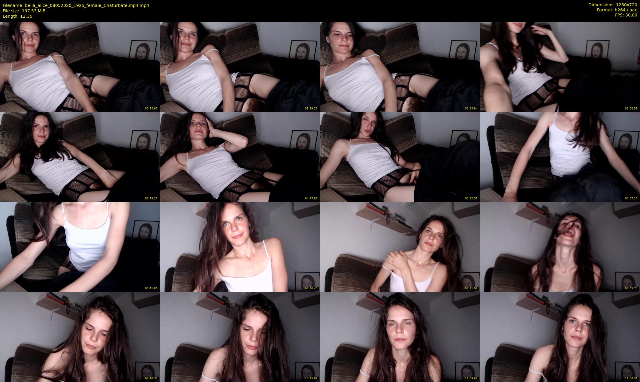 bella_alice — 13 minute Chaturbate female cam show recording, 720p, May 8, 2020