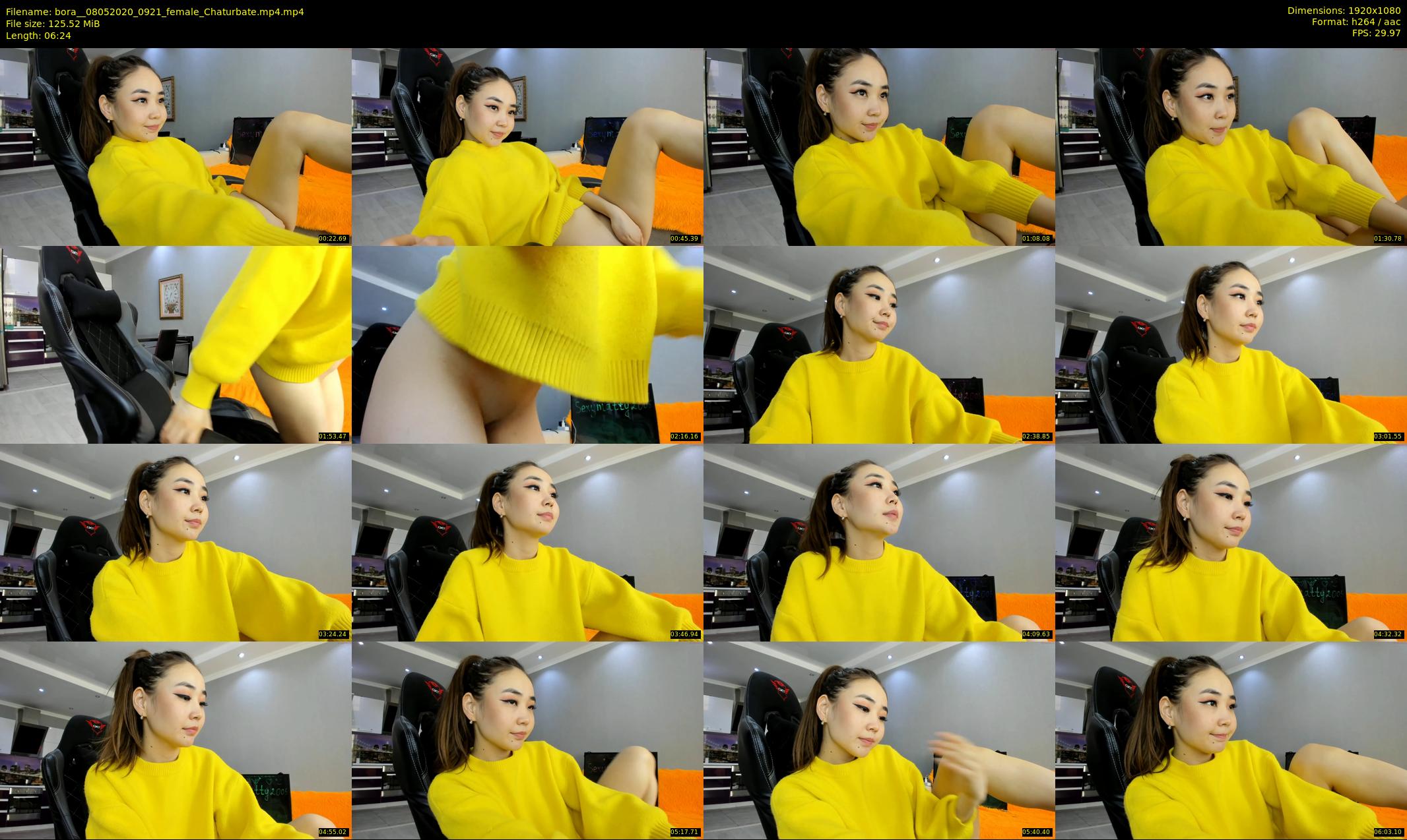 bora_ — 7 minute Chaturbate female cam show recording, 1080p, May 8, 2020