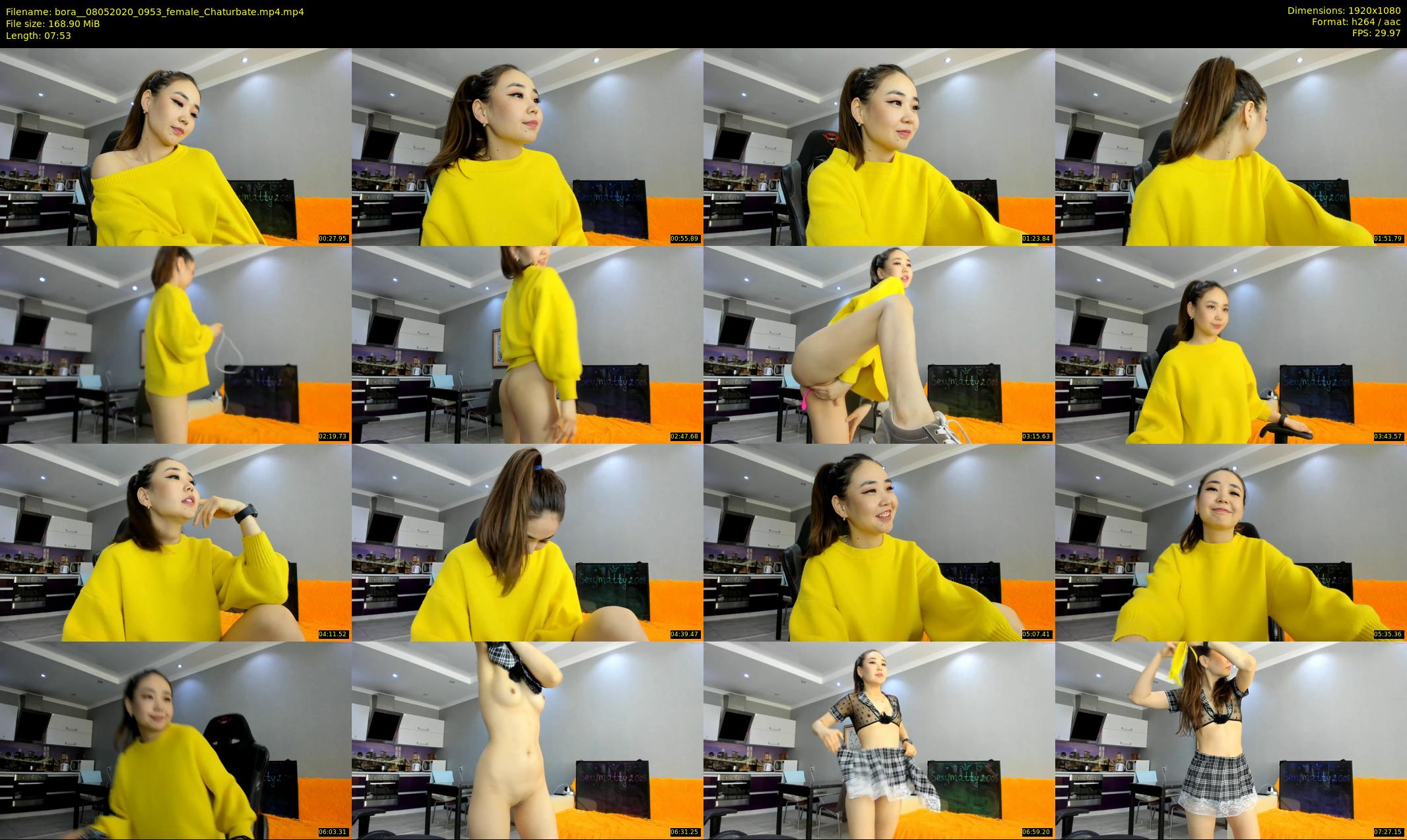 bora_ — 8 minute Chaturbate female cam show recording, 1080p, May 8, 2020