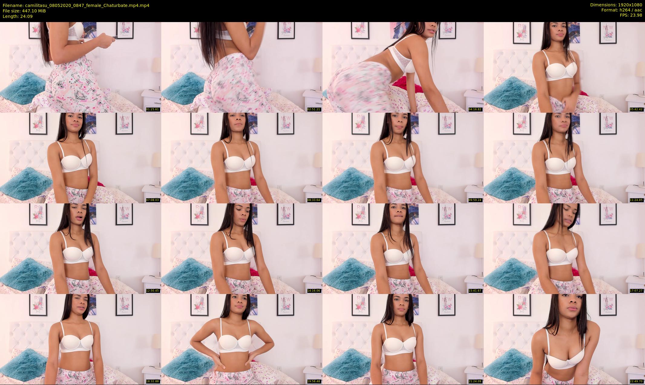 camilitasu — 25 minute Chaturbate female cam show recording, 1080p, May 8, 2020
