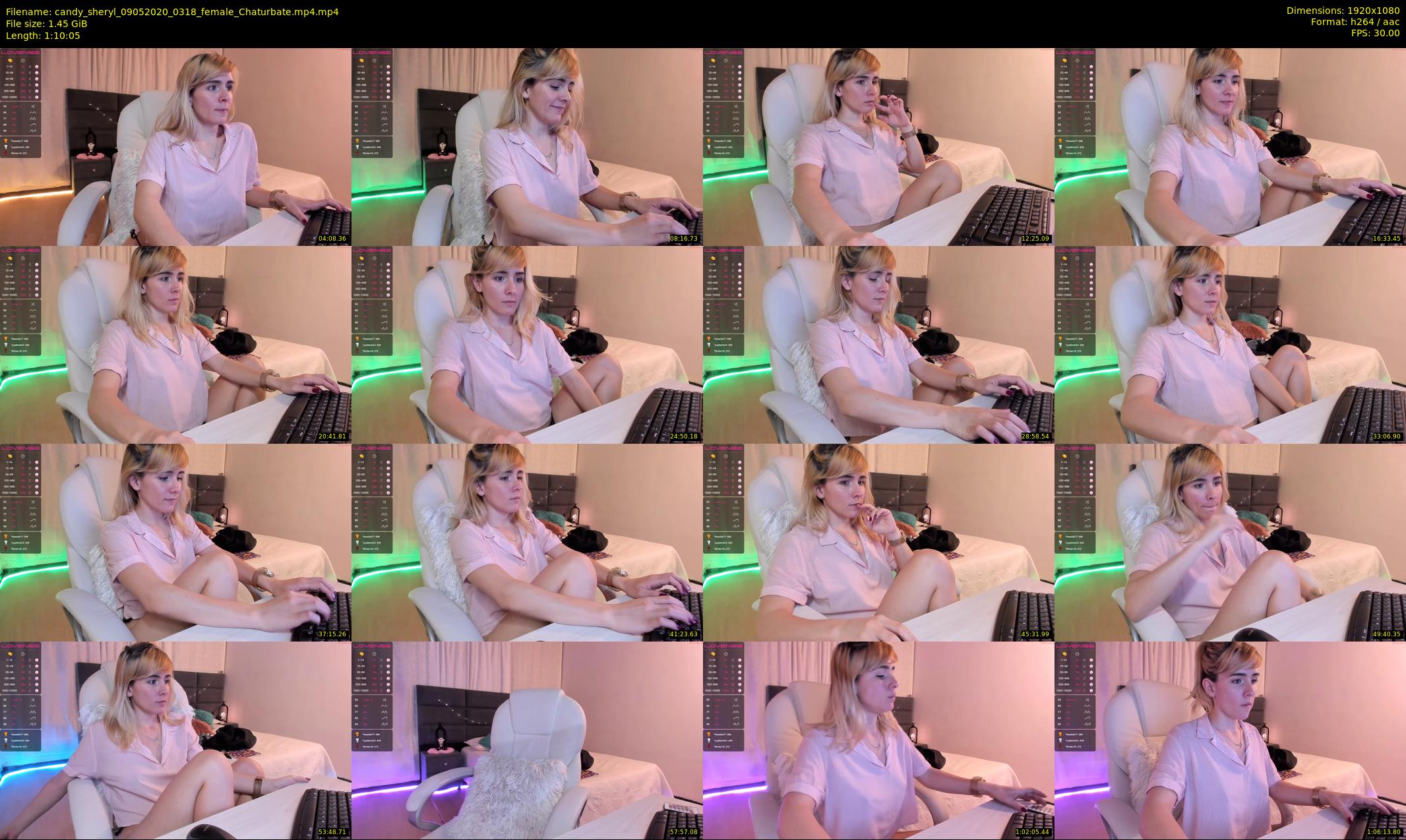candy_sheryl — 71 minute Chaturbate female cam show recording, 1080p, May 9, 2020