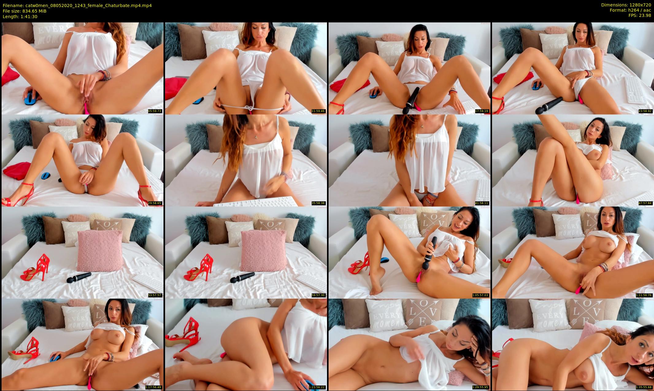 catw0men — 102 minute Chaturbate female cam show recording, 720p, May 8, 2020