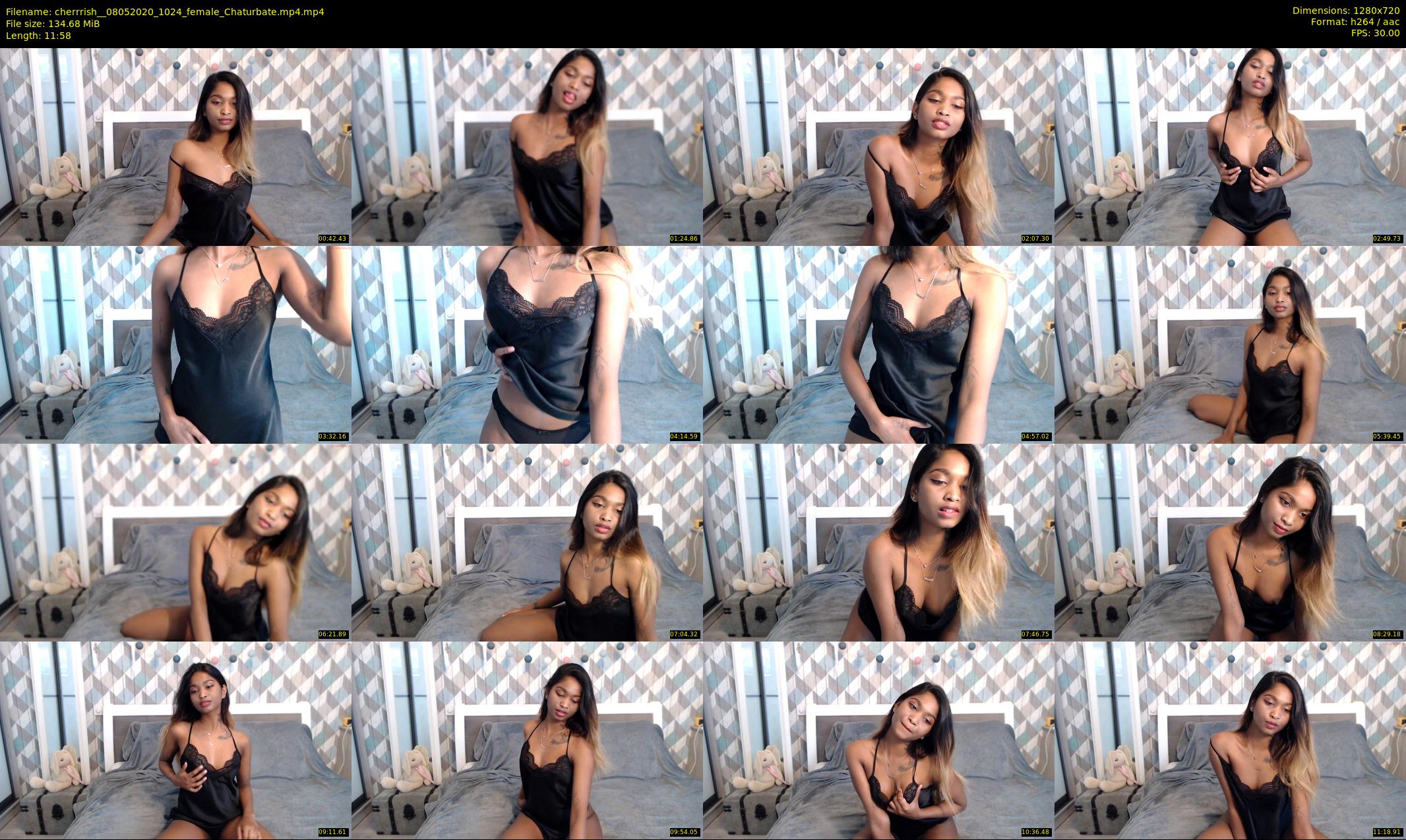 cherrrish_ — 12 minute Chaturbate female cam show recording, 720p, May 8, 2020
