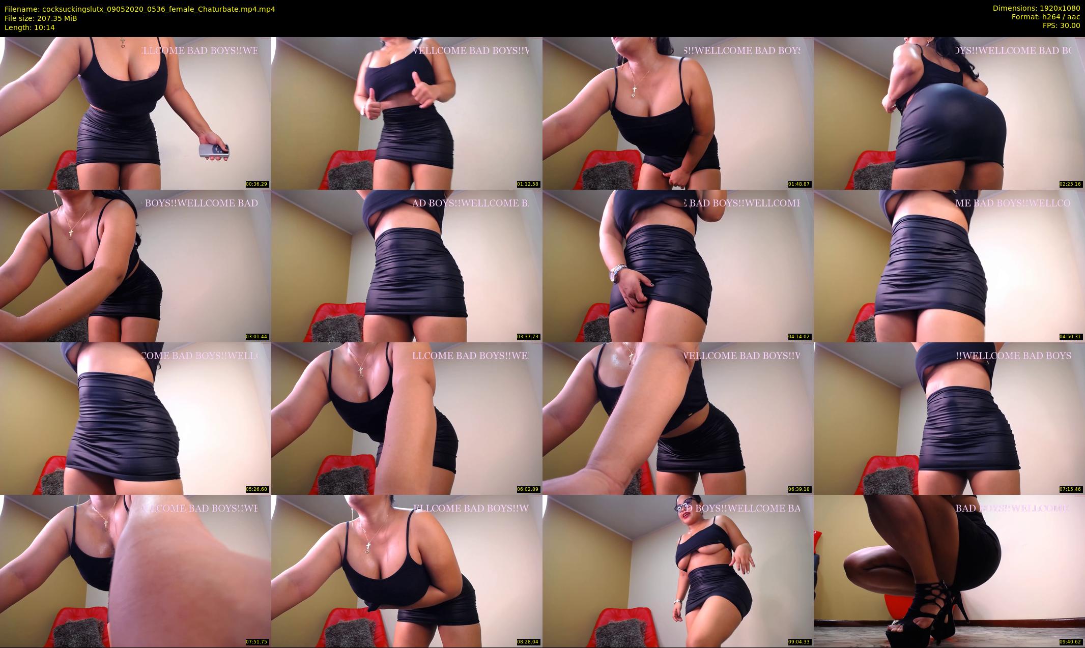 cocksuckingslutx — 11 minute Chaturbate female cam show recording, 1080p, May 9, 2020